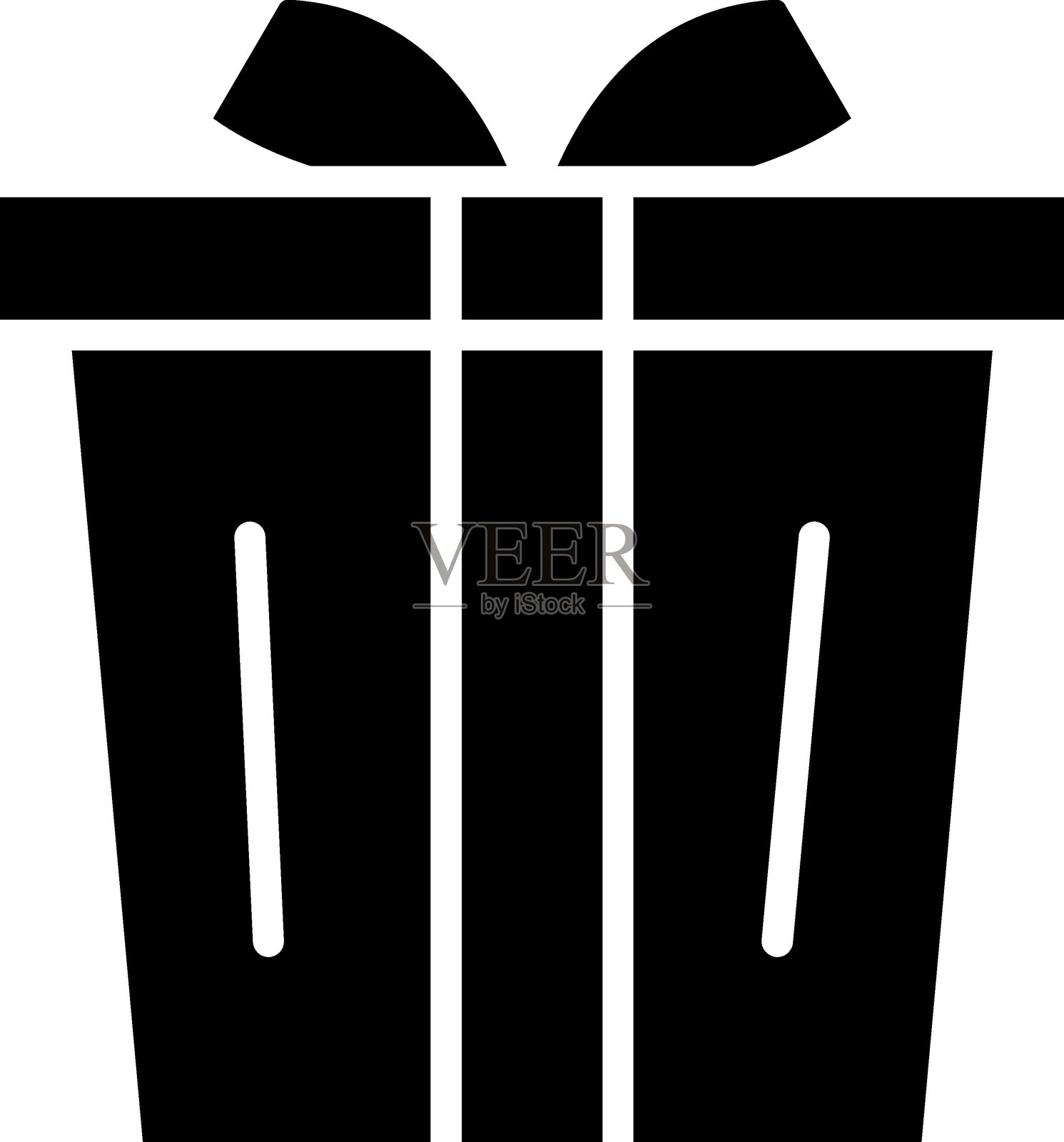 矢量设计礼品盒图标风格插画图片素材