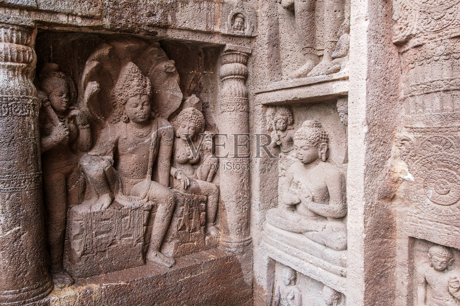 阿旃陀石窟 印度照片摄影图片