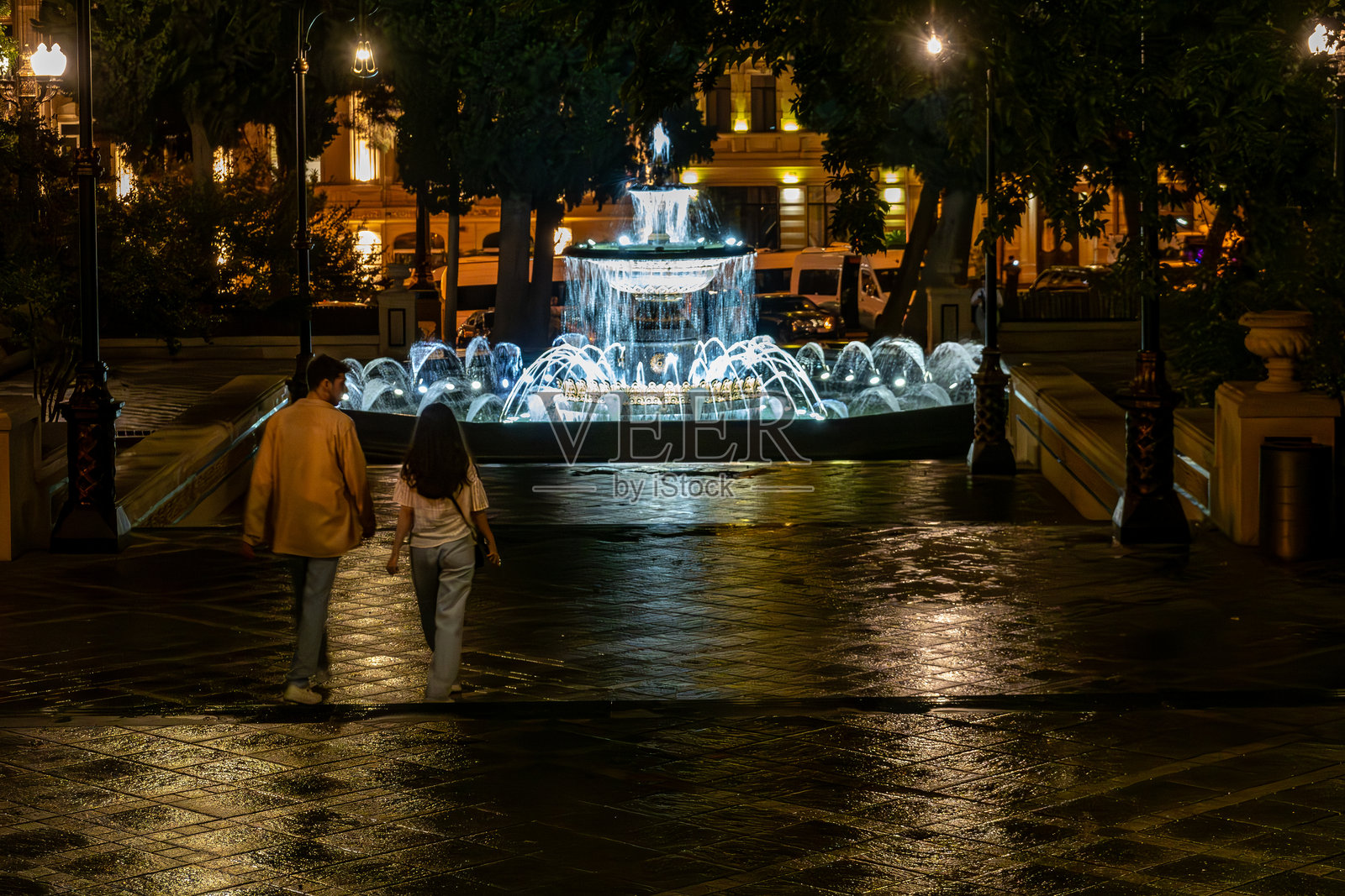 巴库，阿塞拜疆照片摄影图片