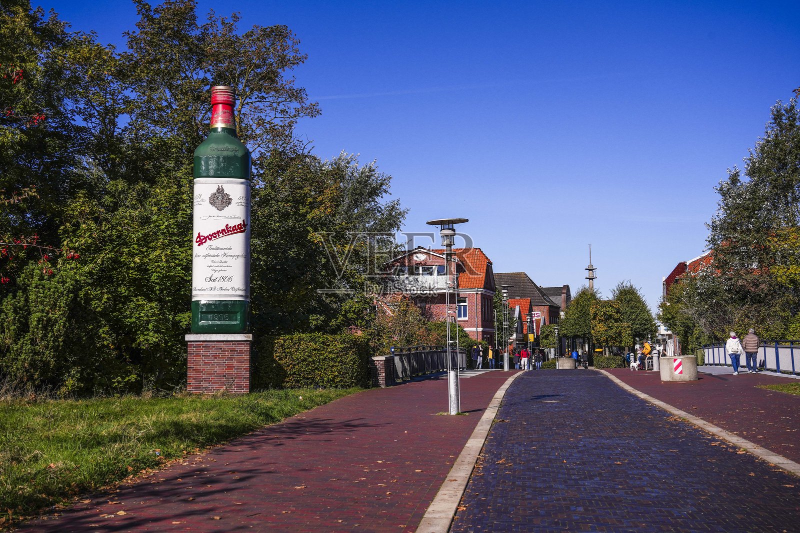 诺登 东弗里西亚 德国 多恩卡特瓶照片摄影图片