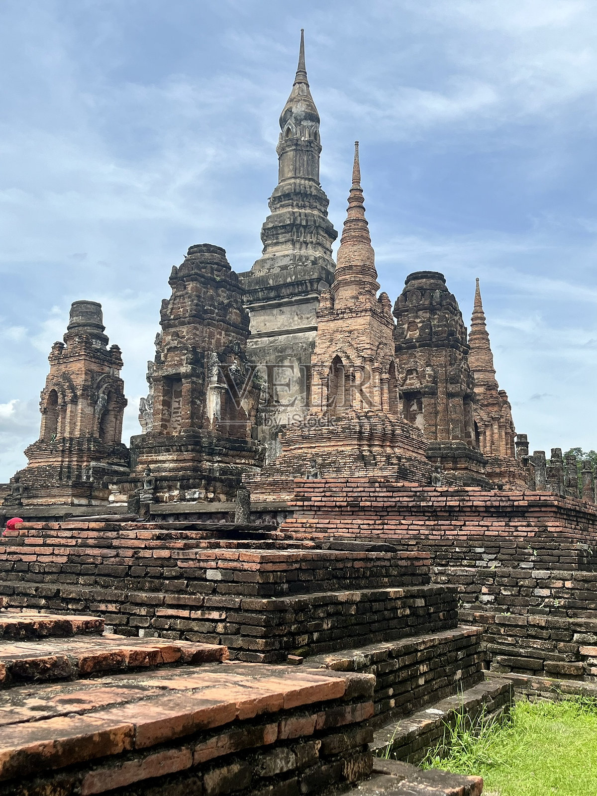 泰国 - 苏科特泰 - 大寺庙照片摄影图片