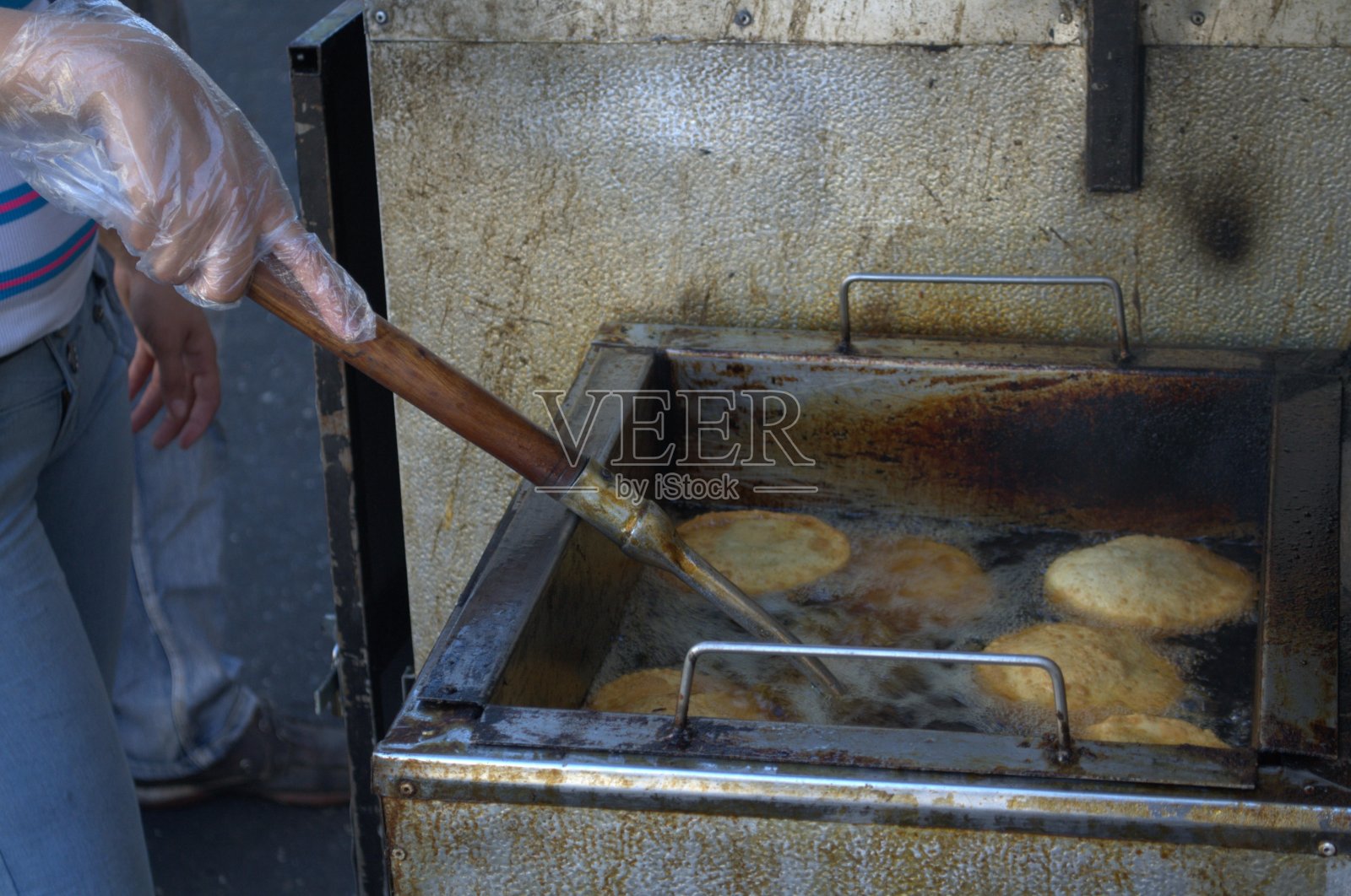 特鲁希略州的典型美食。照片摄影图片