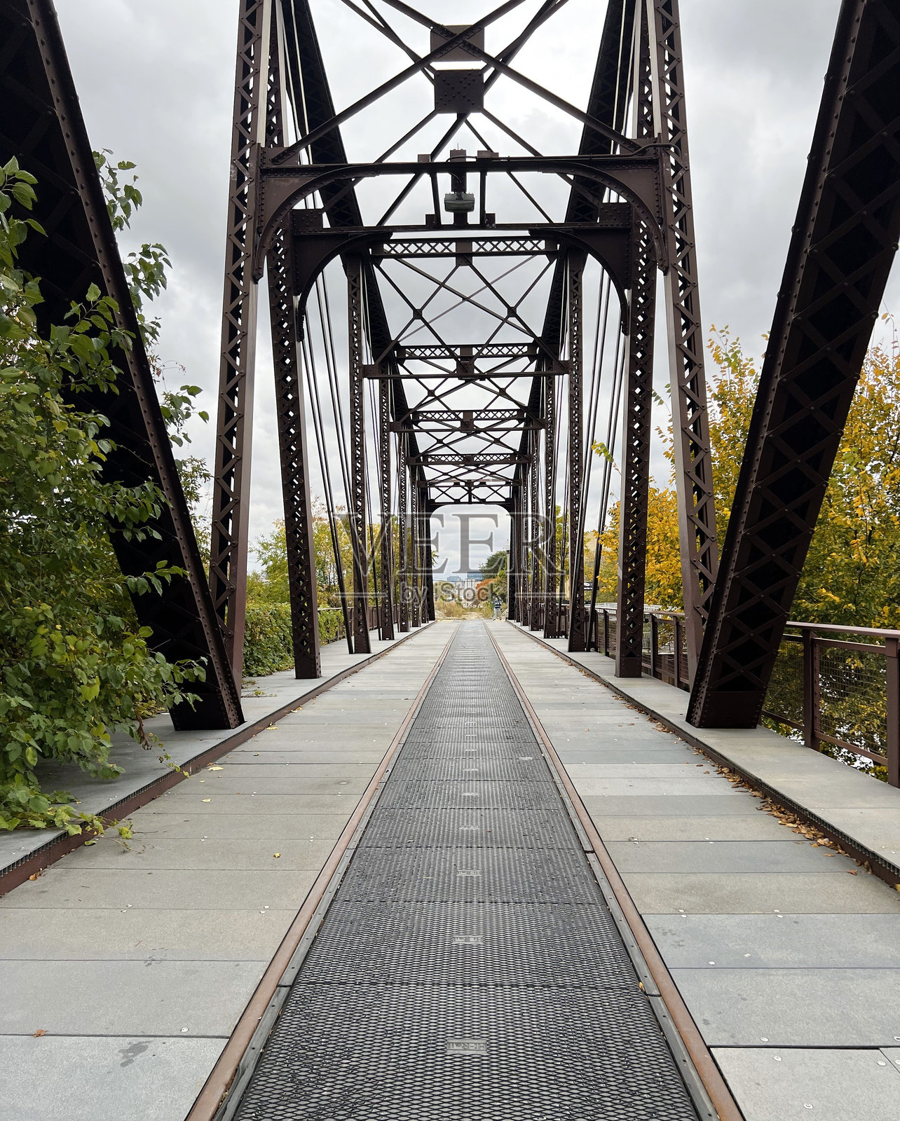 芝加哥铁桥照片摄影图片