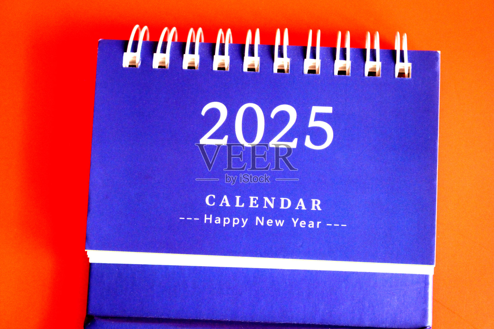 2025年新年日历照片摄影图片