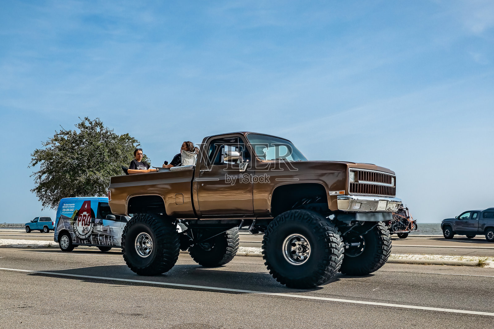 1981年雪佛兰C10定制豪华皮卡车照片摄影图片