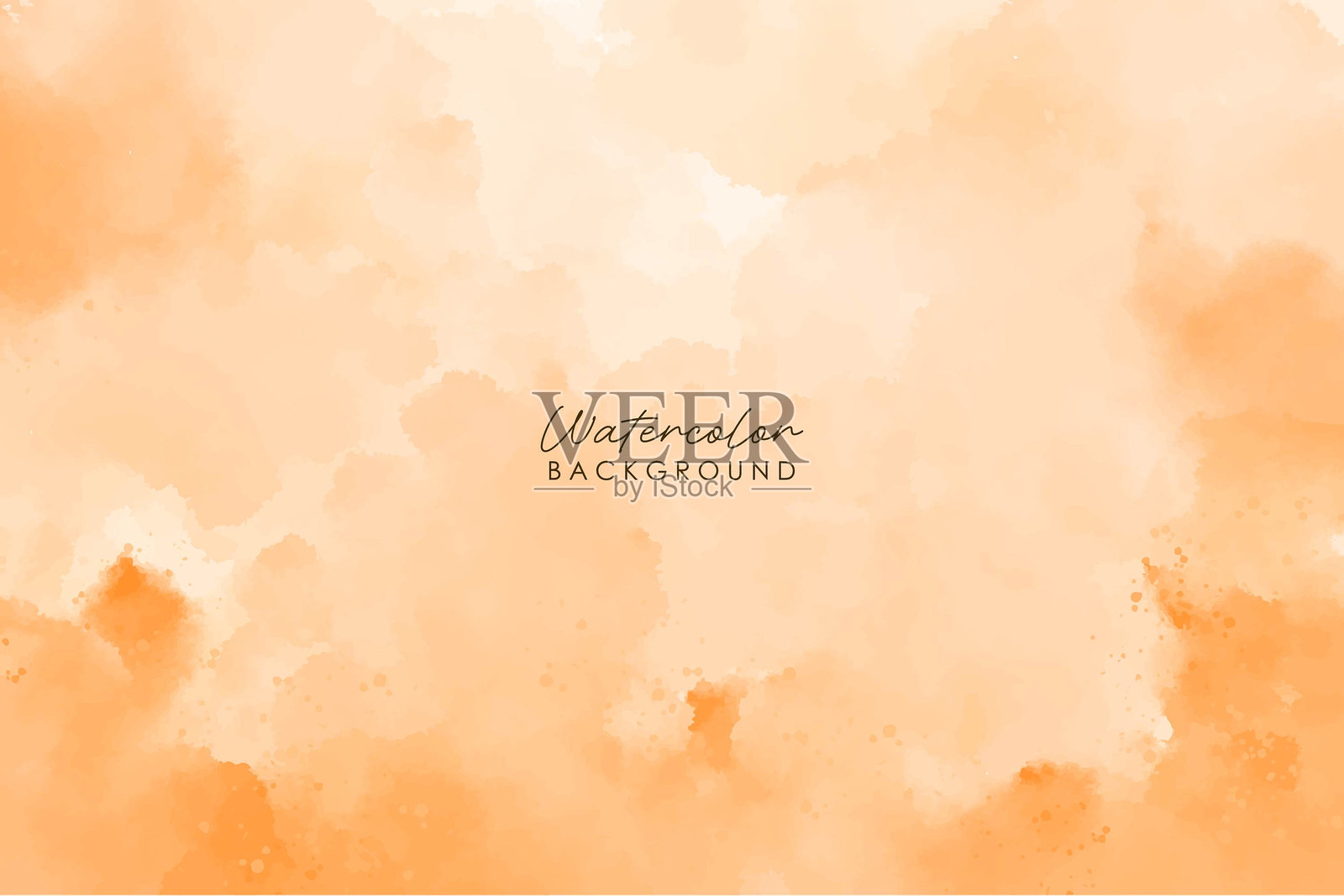 秋季抽象水彩背景插画图片素材