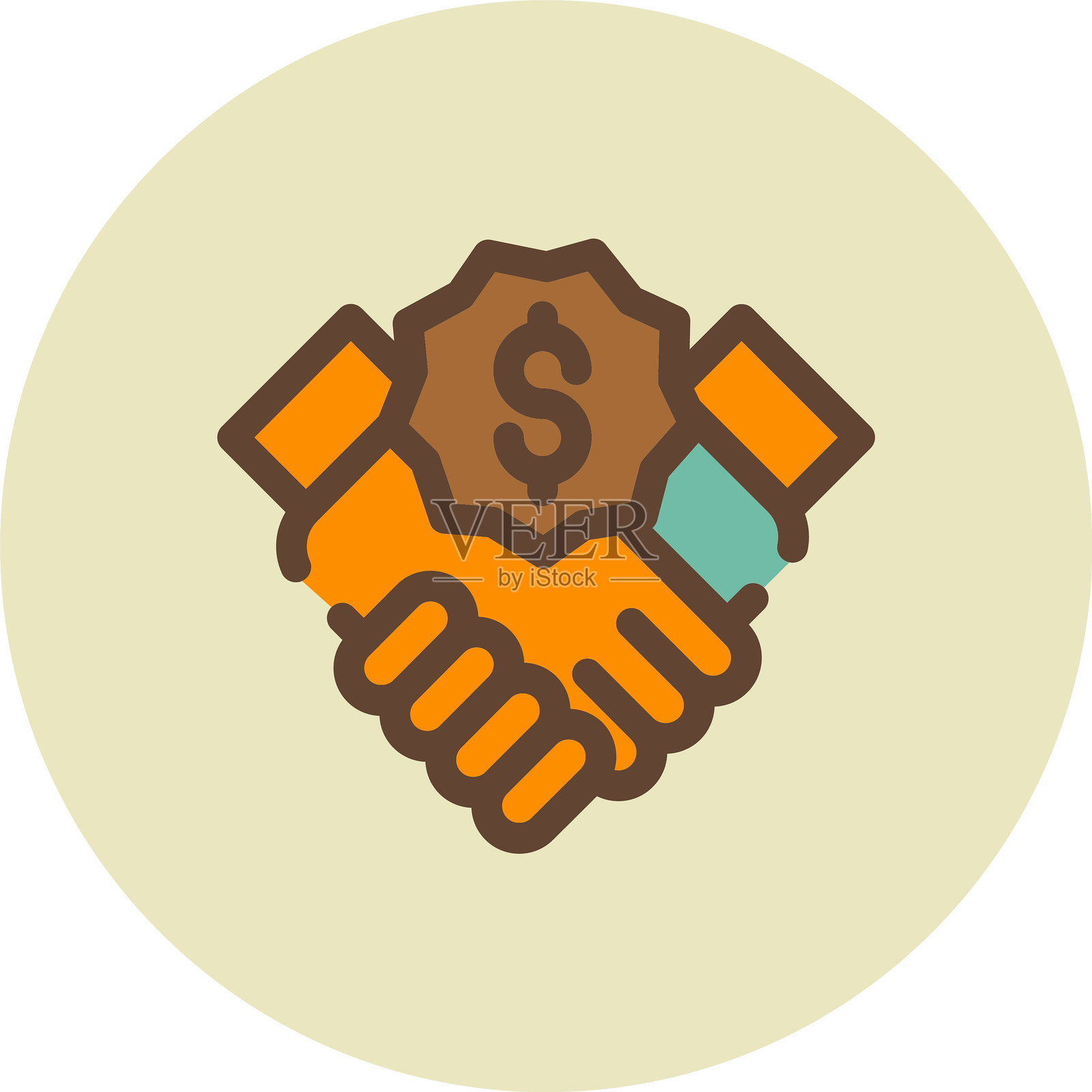 收购费用图标插画图片素材