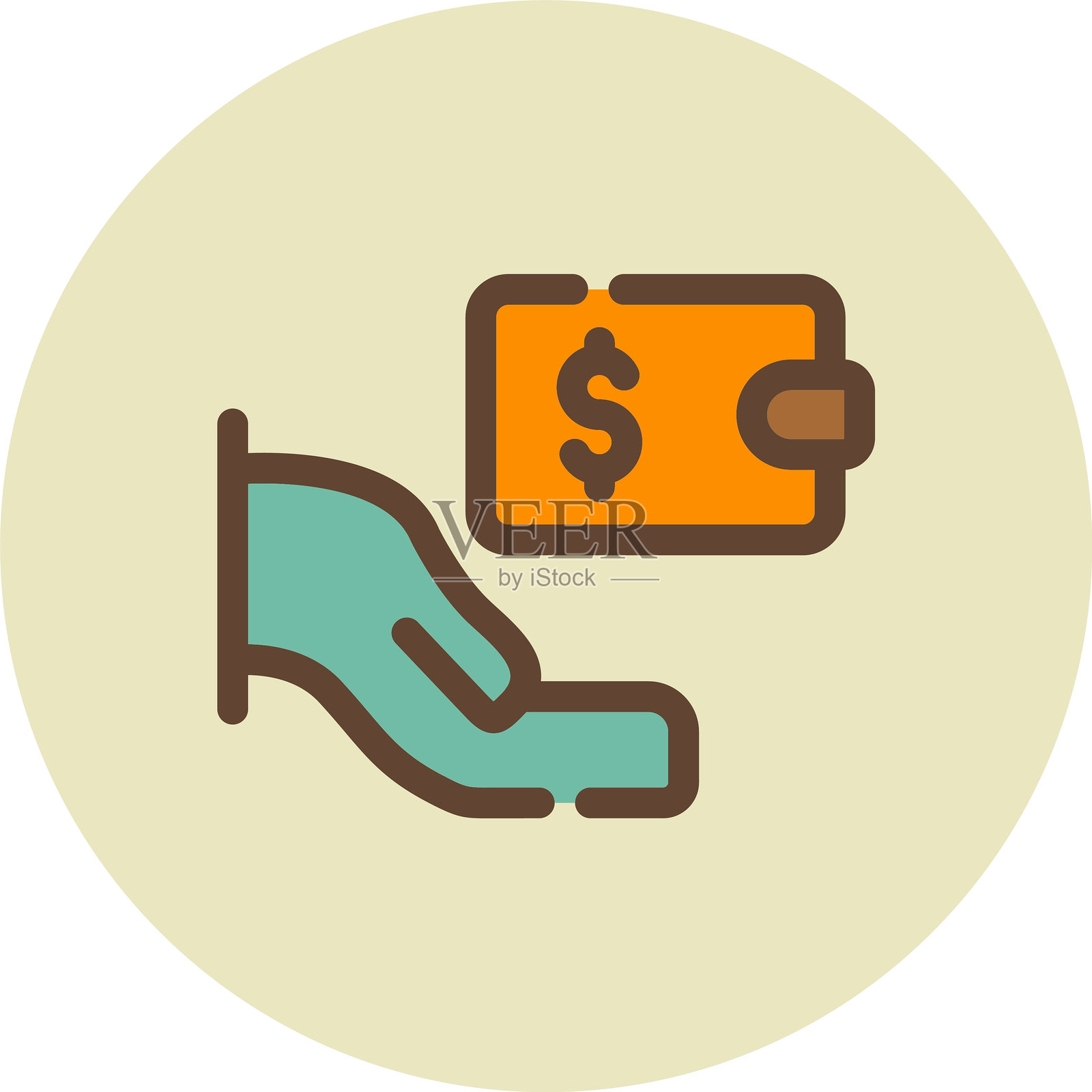 当前账户图标插画图片素材