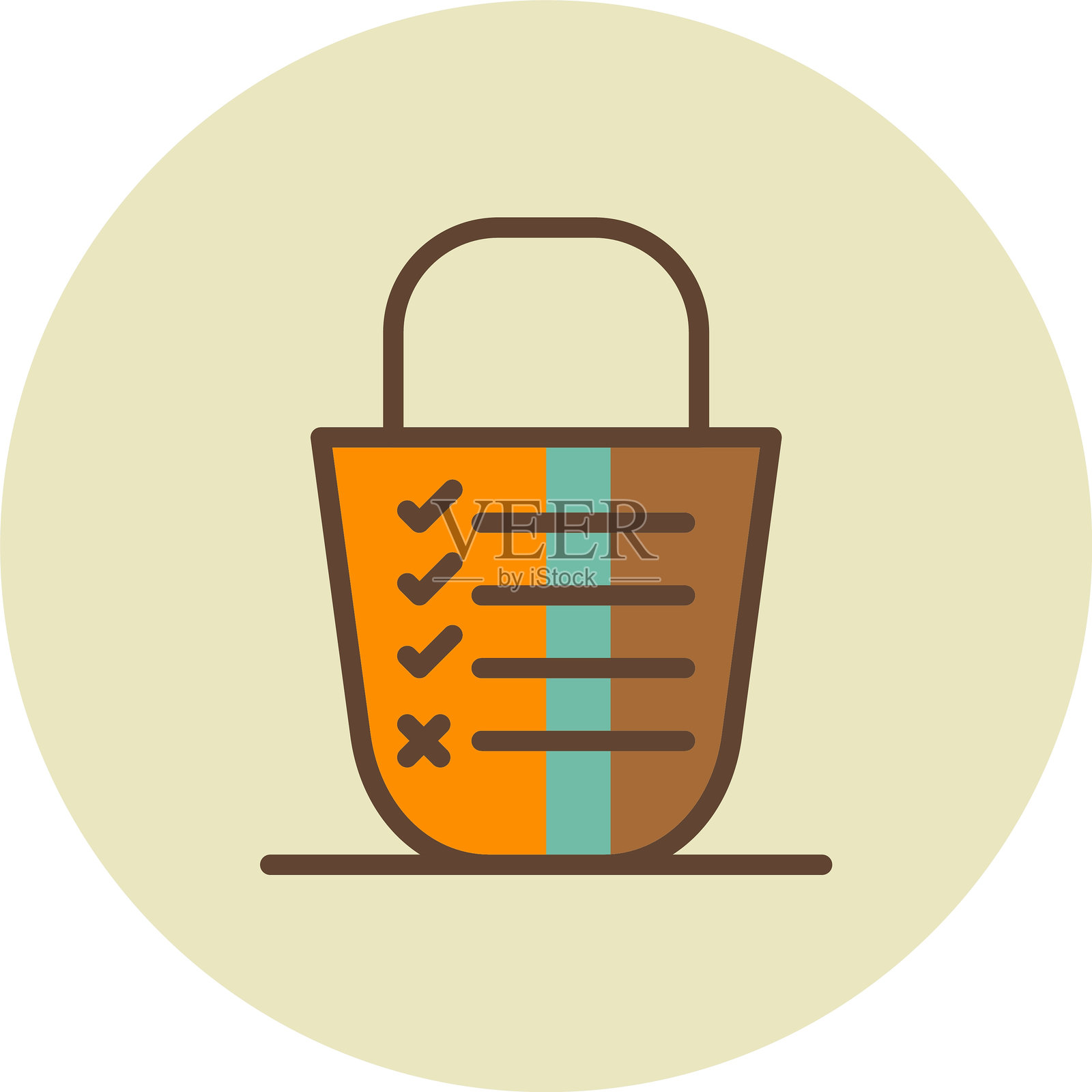 愿望清单图标插画图片素材