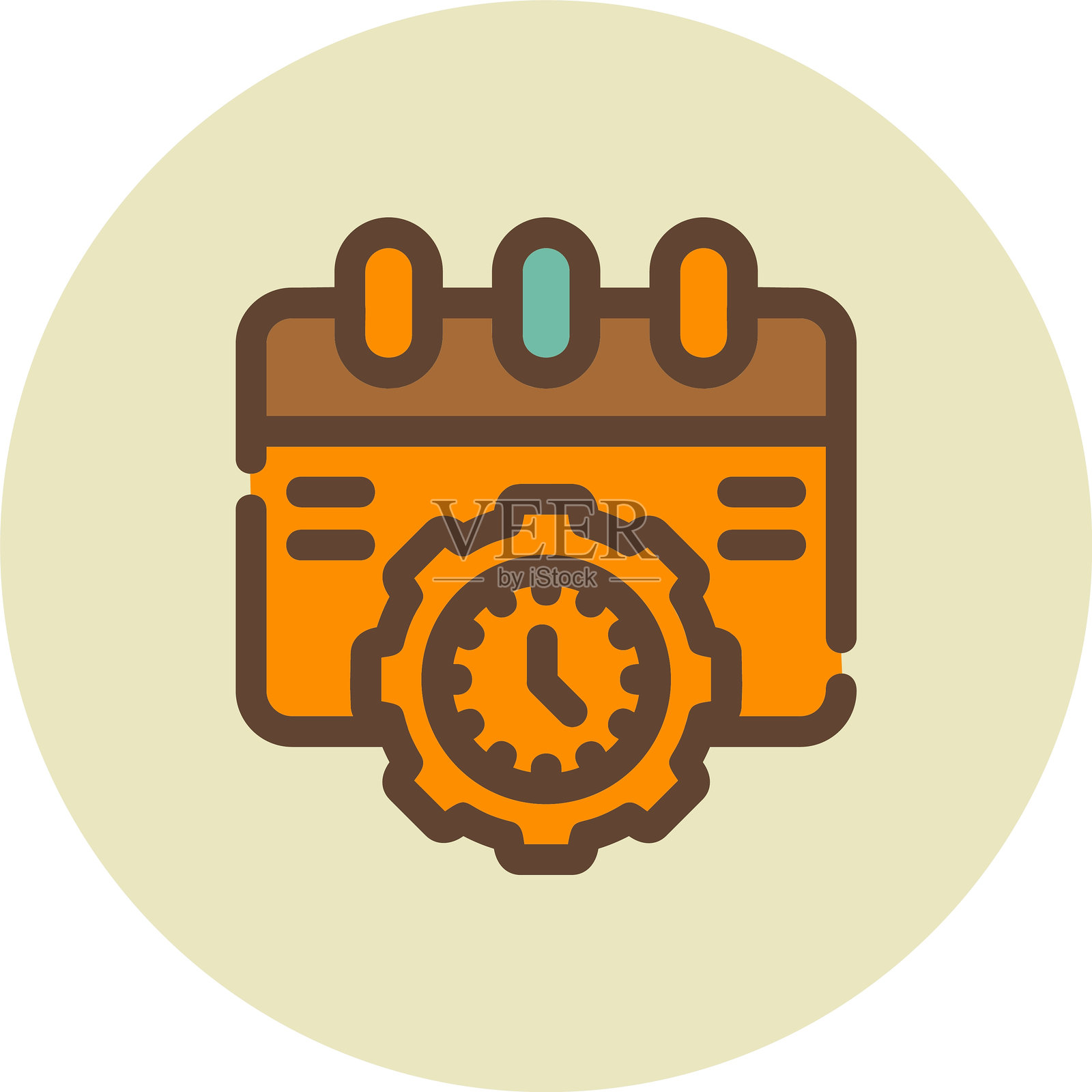 日程安排图标插画图片素材