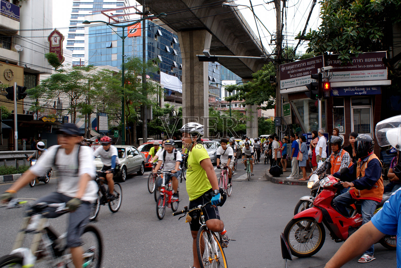 曼谷无车日照片摄影图片