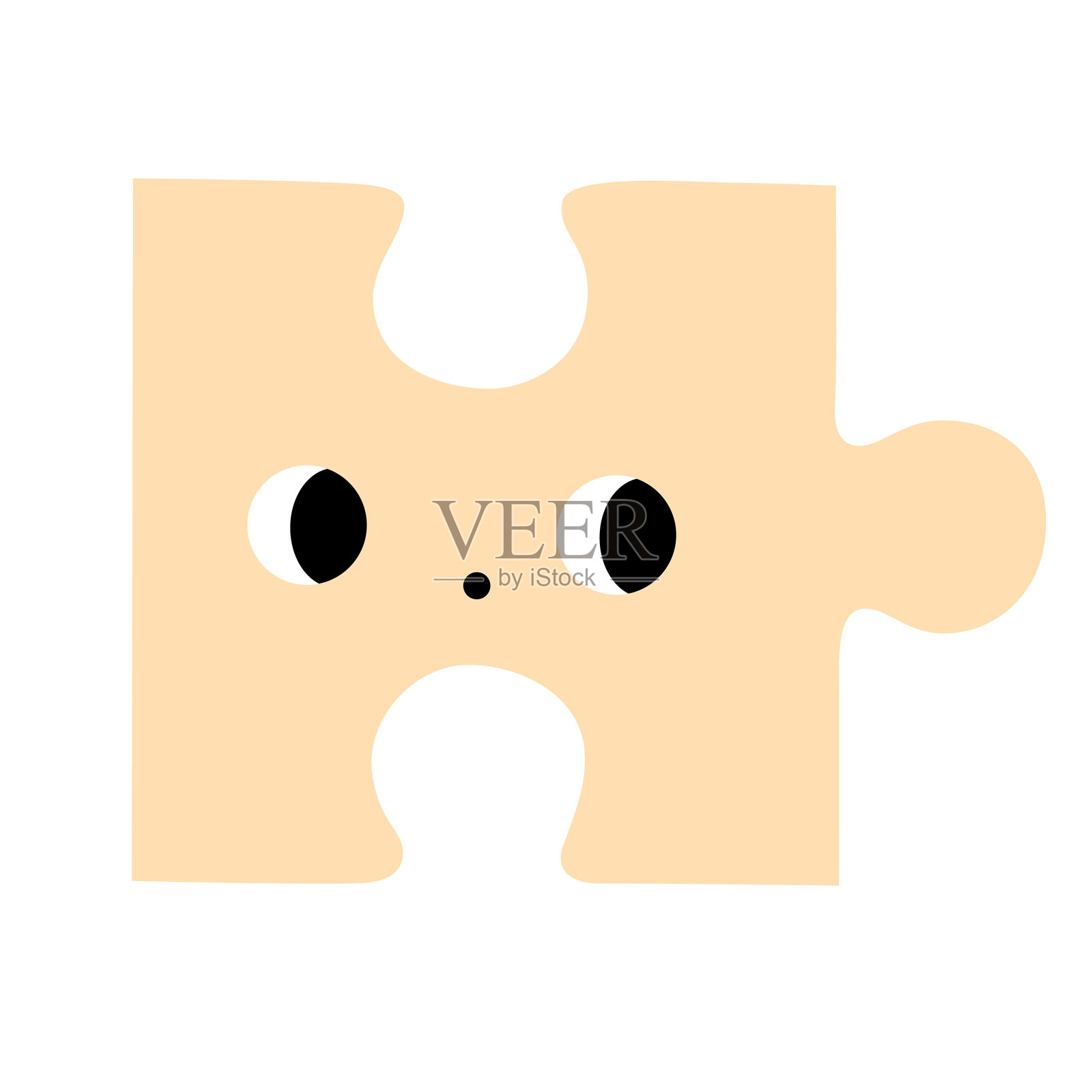 2397_拼图5插画图片素材