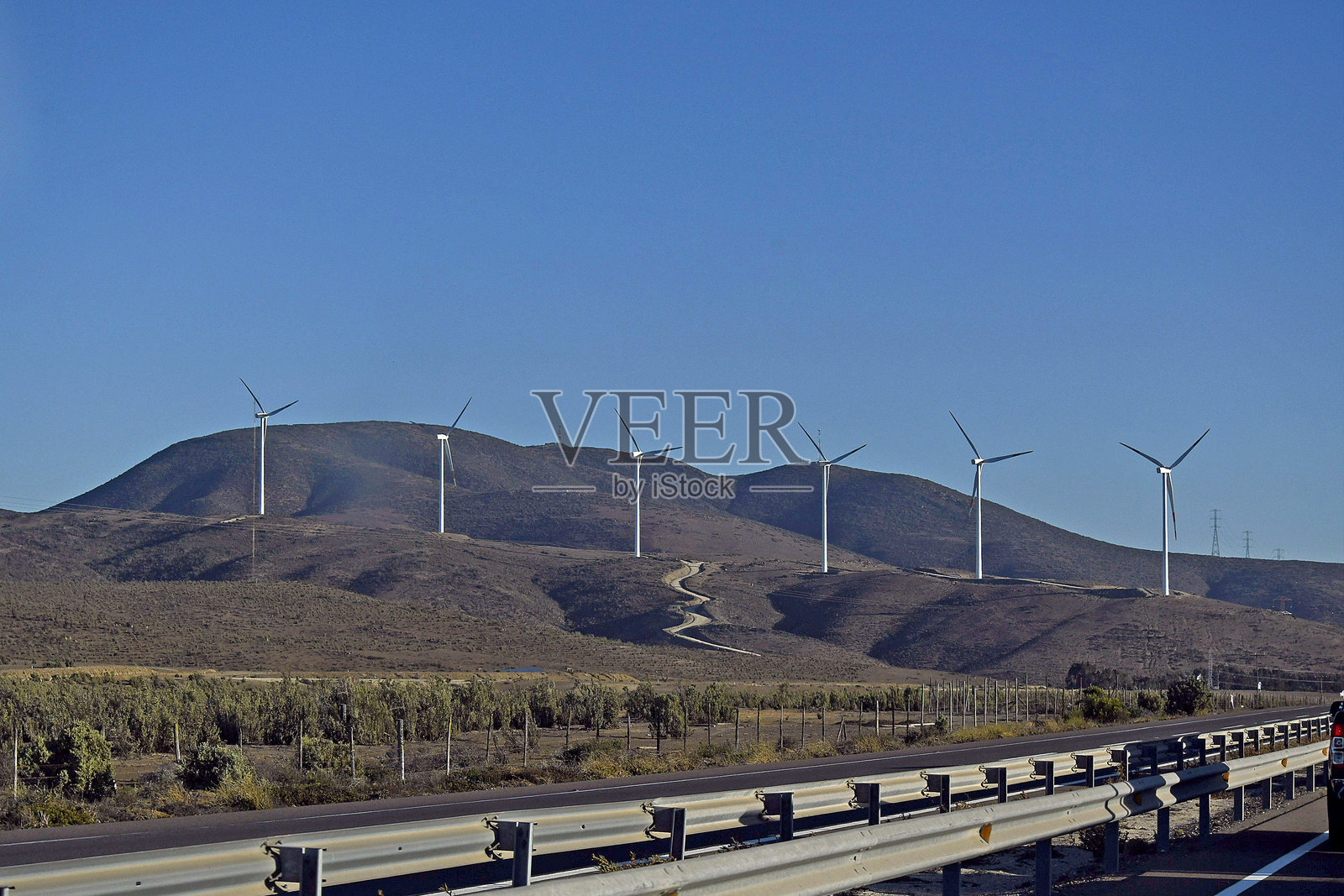 阿塔卡马地区的沙漠景观照片摄影图片