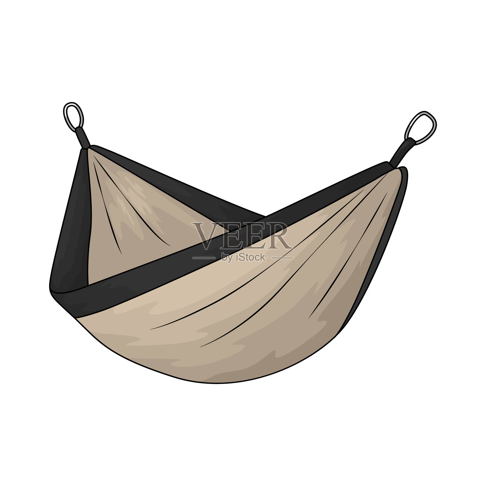 吊床插画图片素材