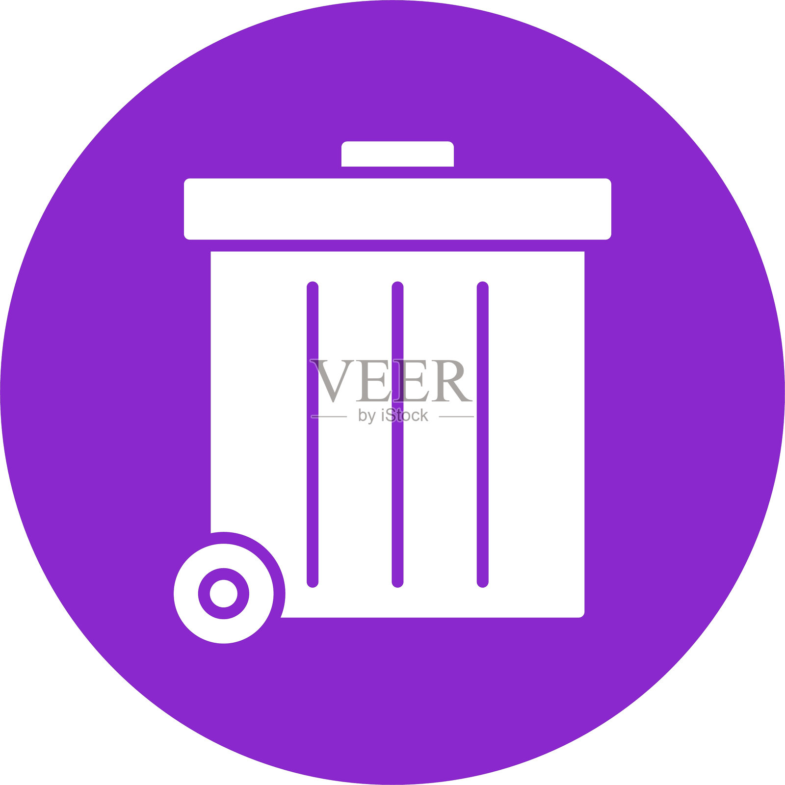 拒绝符号圆形图标插画图片素材