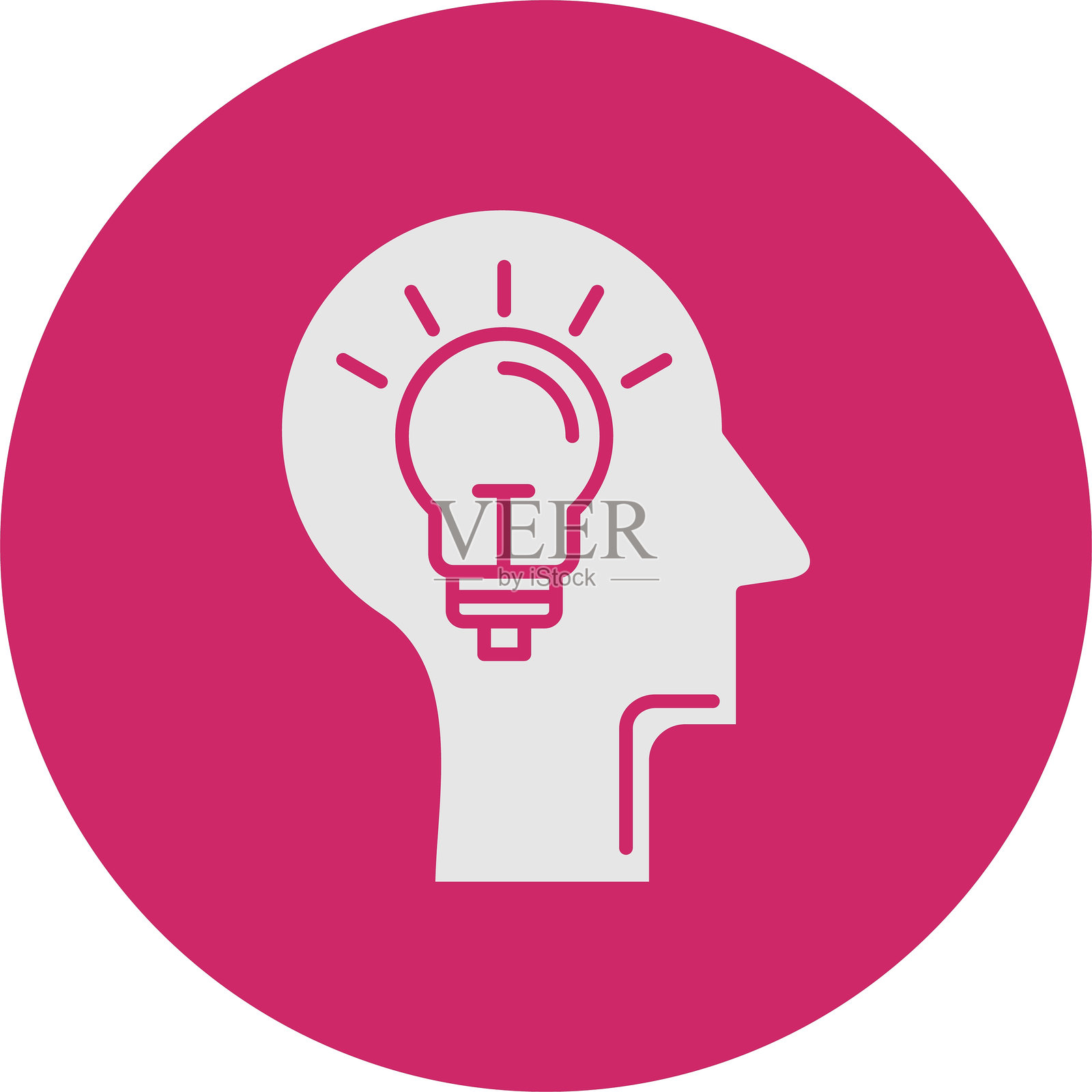 思维图形圆形图标插画图片素材