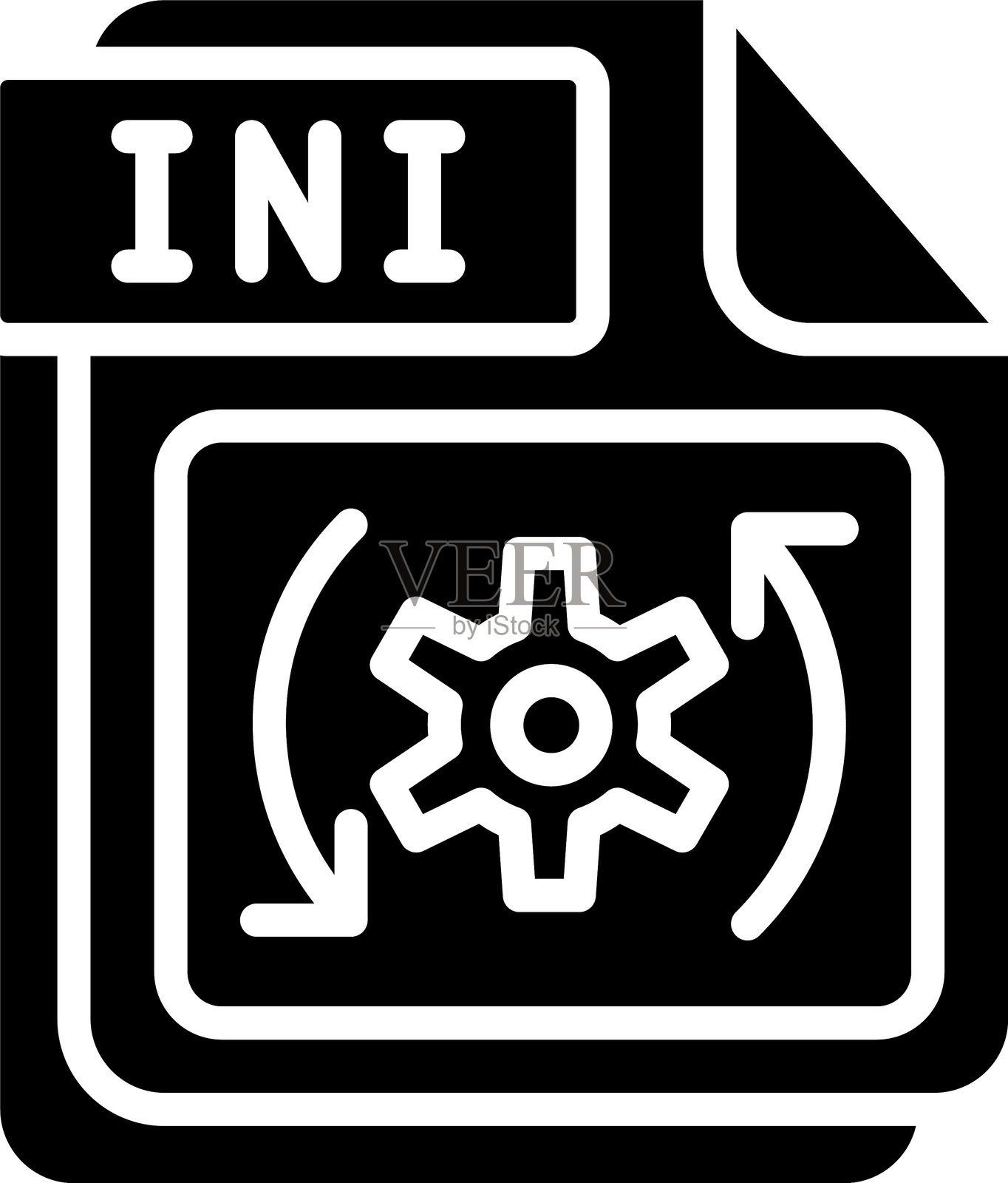 INI 字形图标插画图片素材