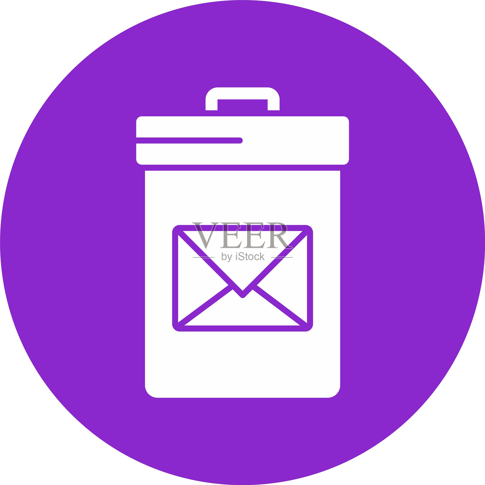 删除消息图标圆形图标插画图片素材