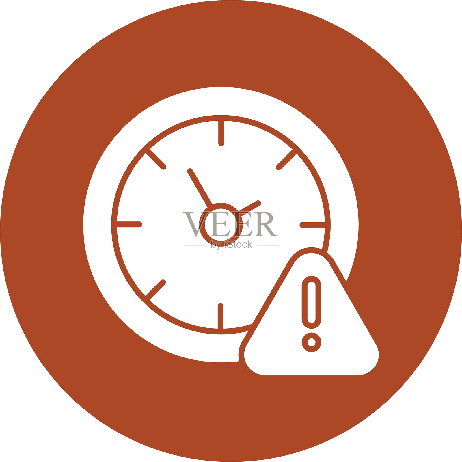 时间线圆形图标