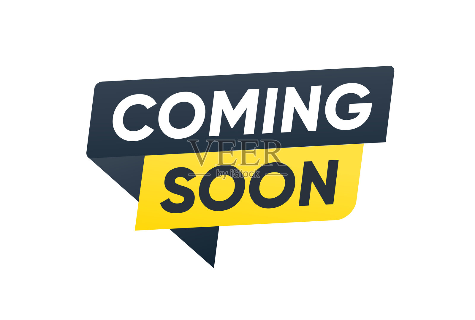 即将到来横幅标志矢量模板设计插画图片素材