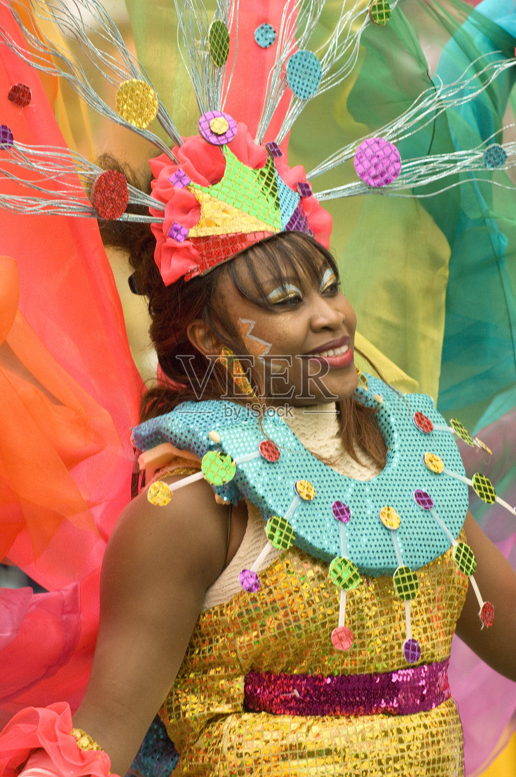 嘉年华舞者照片摄影图片