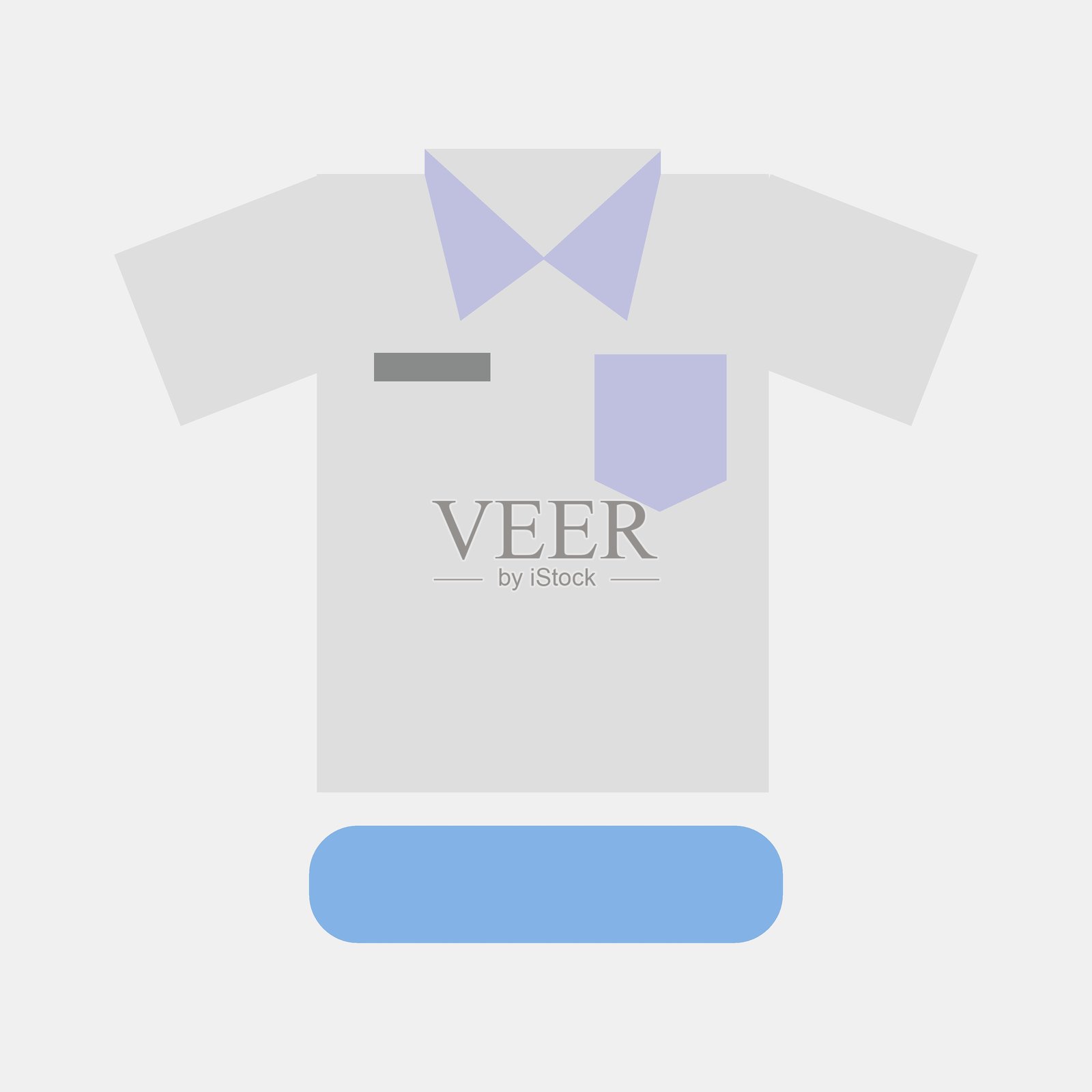 图标制服。学校和教育元素。扁平风格的图标。适合用于印刷品、海报、标志、广告、信息图表等。插画图片素材