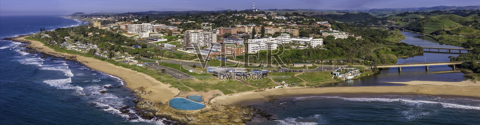 斯科特堡镇全景照片摄影图片