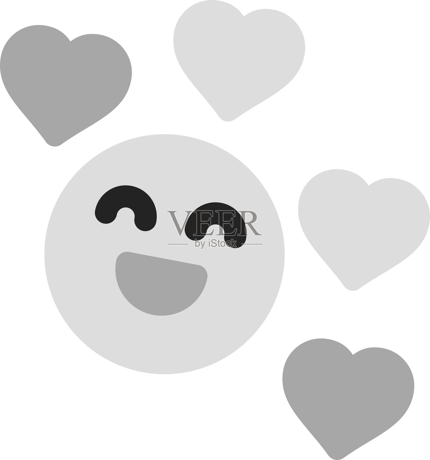 快乐图标插画图片素材