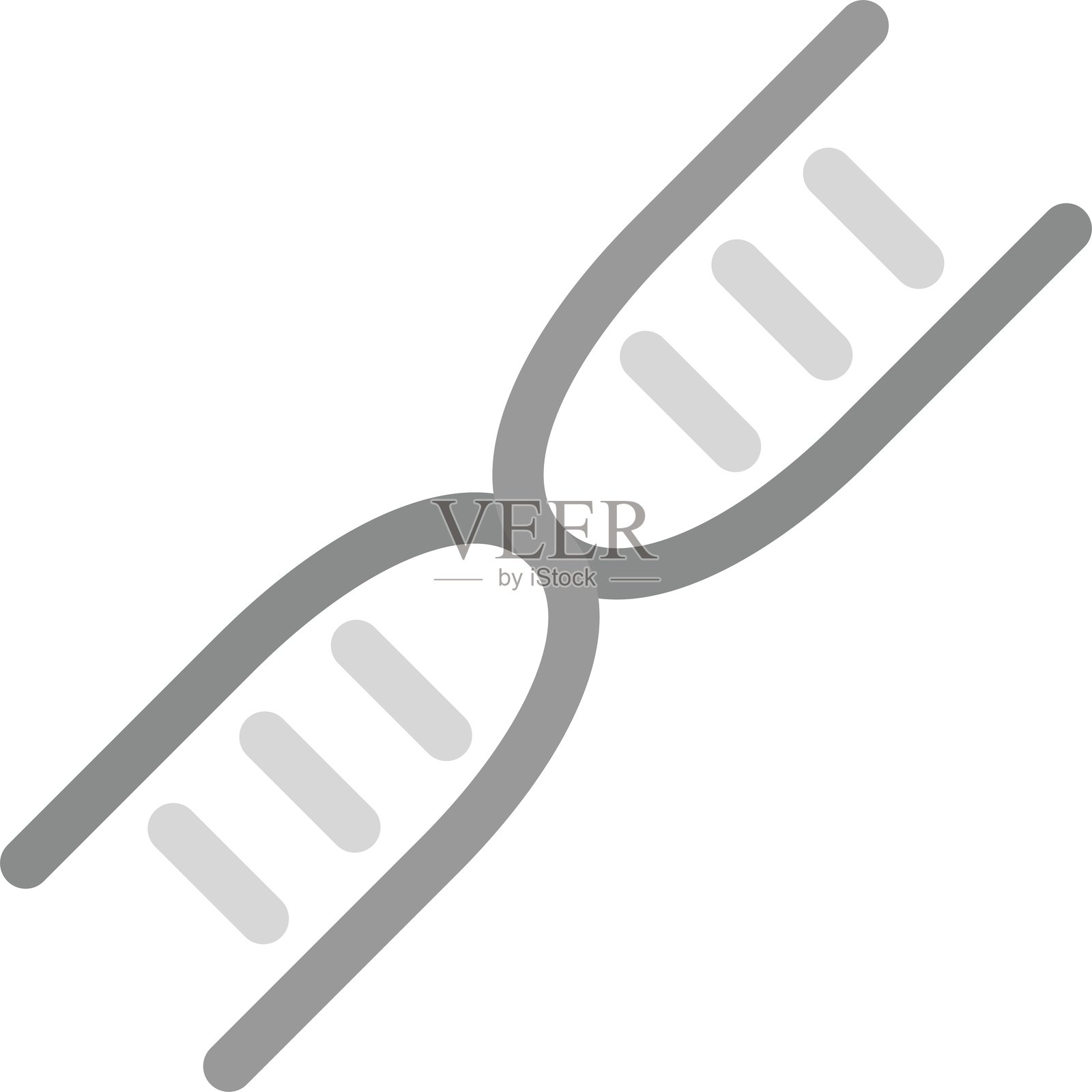 DNA图标插画图片素材