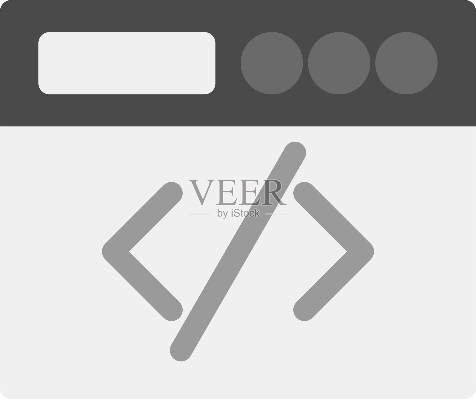 编码图标插画图片素材