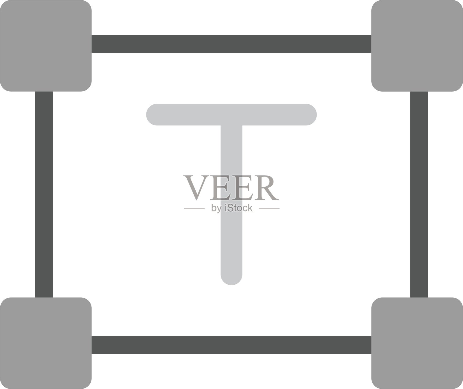 文本大小图标插画图片素材