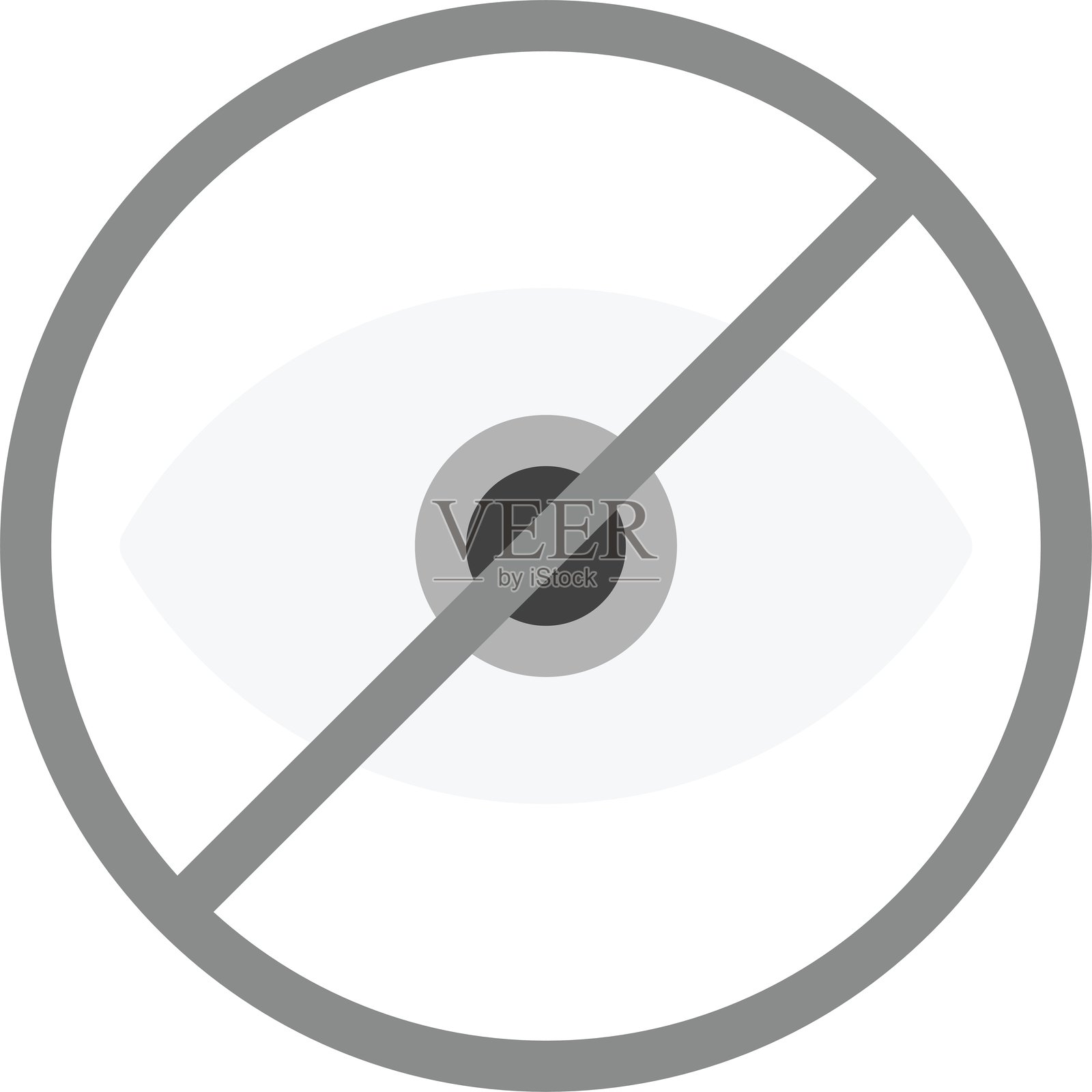 失明图标插画图片素材