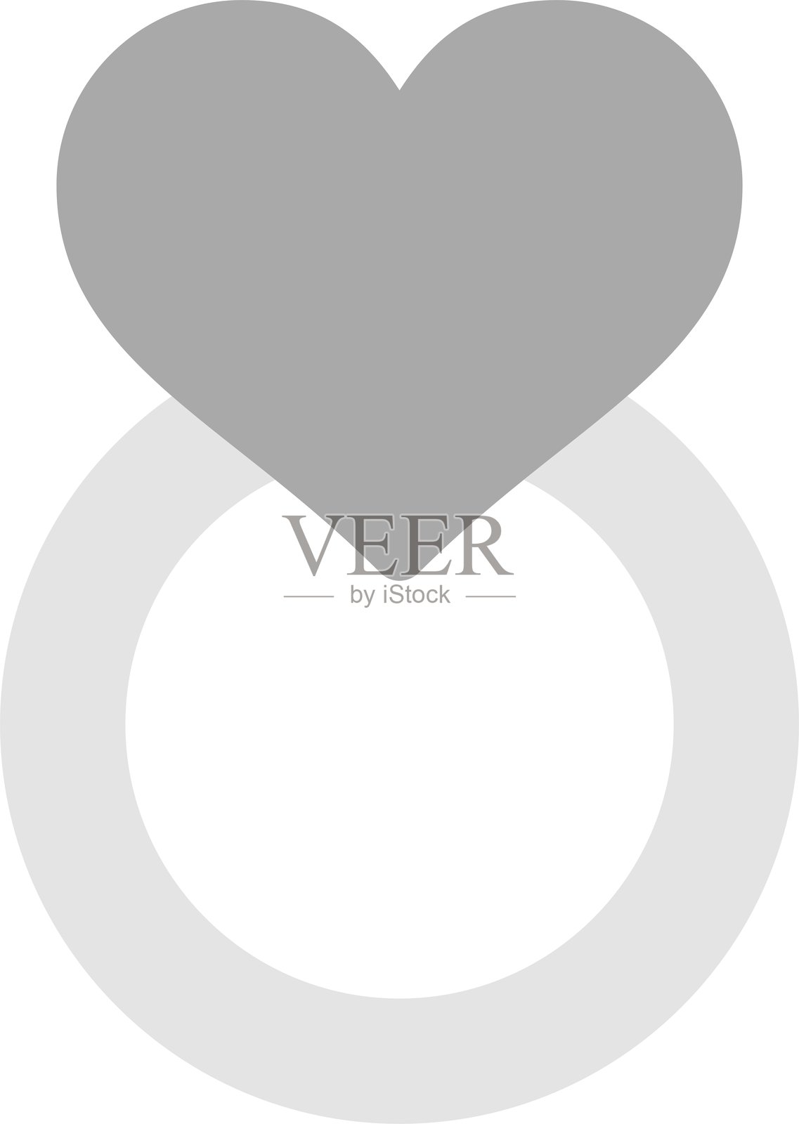 订婚戒指图标插画图片素材