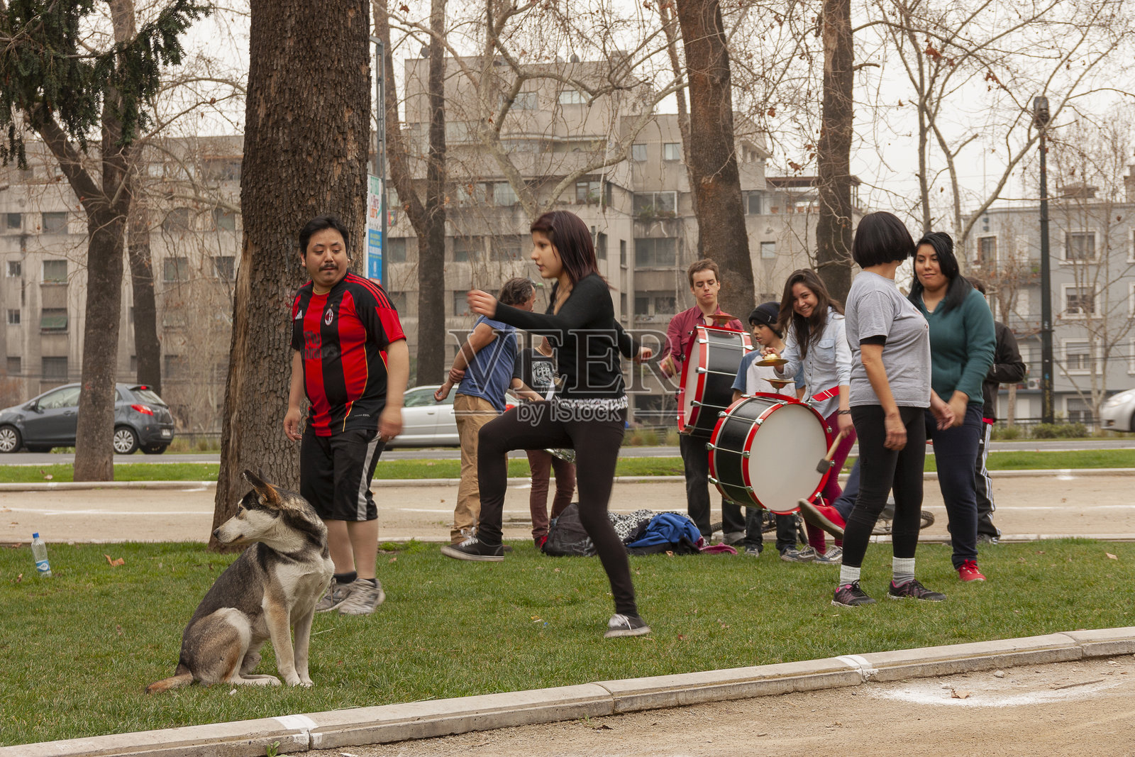 拉斯塔里亚社区-圣地亚哥，智利照片摄影图片