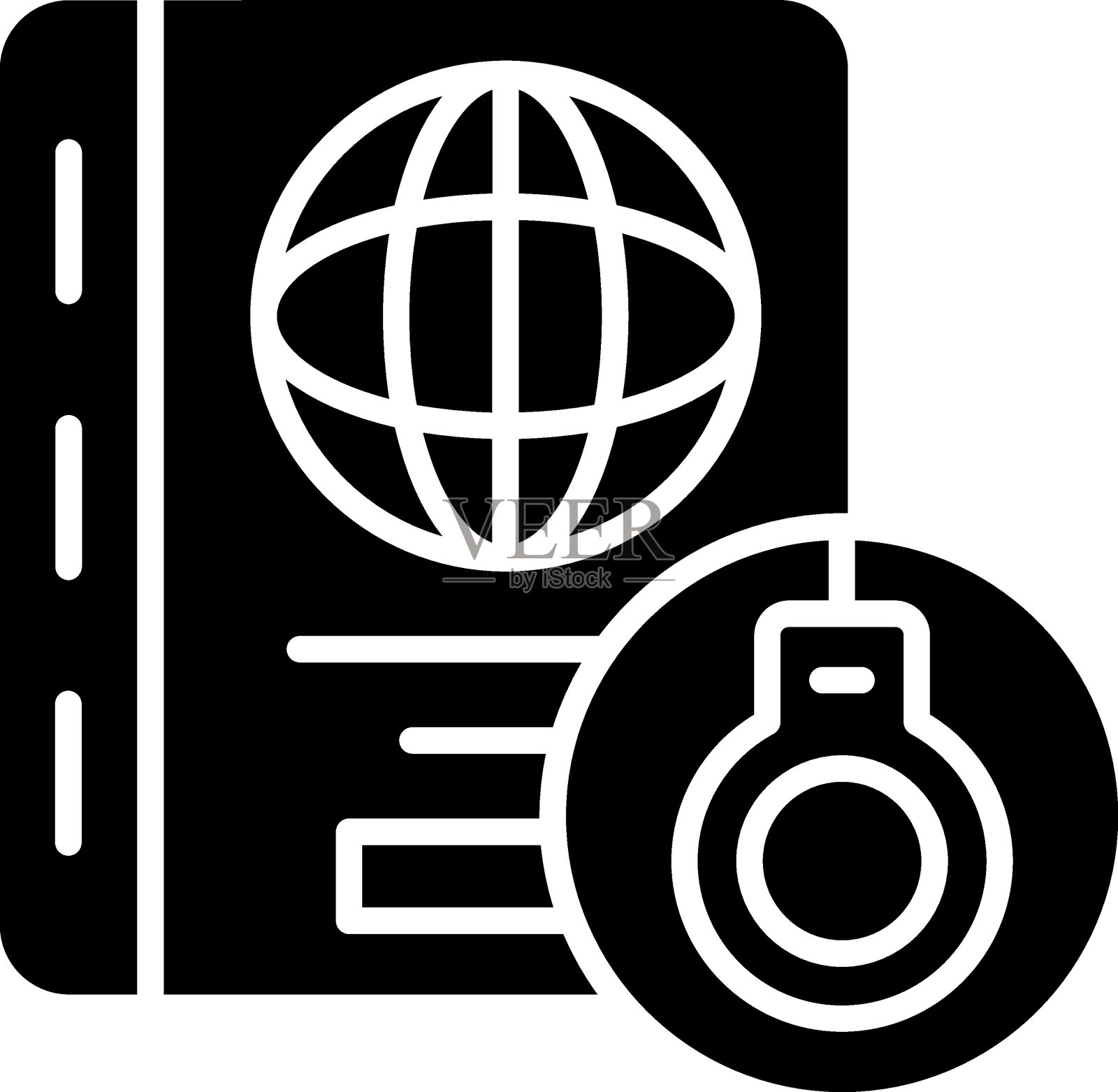 驱逐出境图标矢量设计插画图片素材