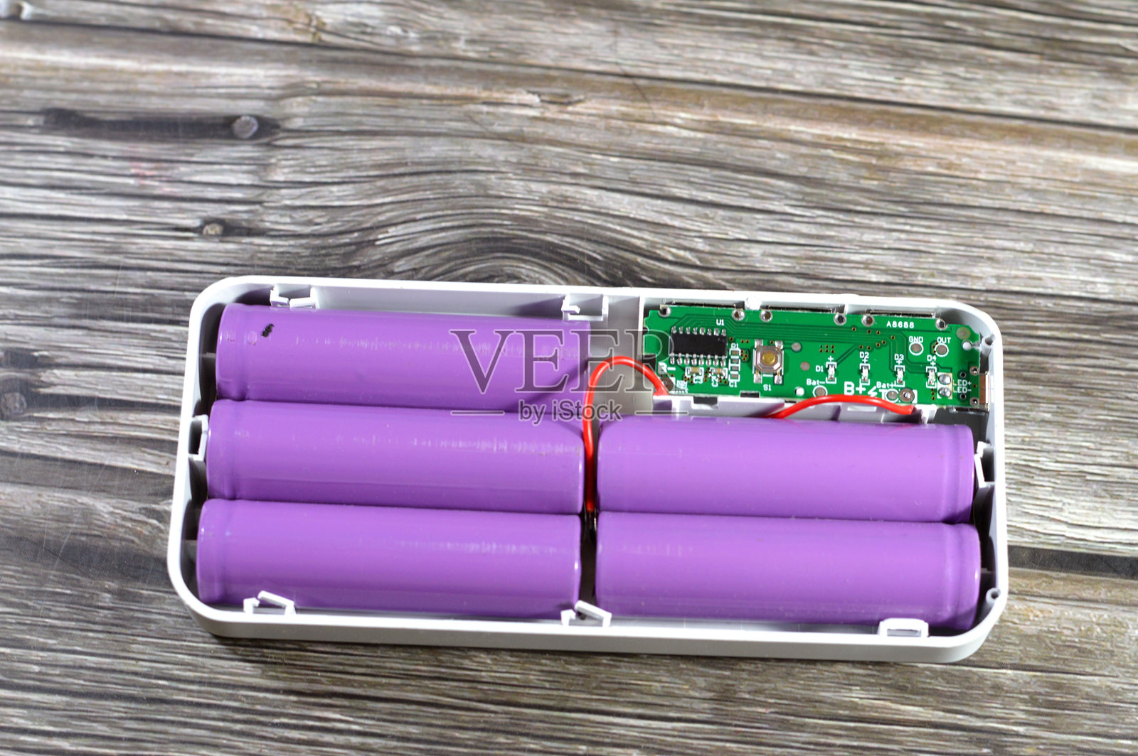 18650电池组照片摄影图片