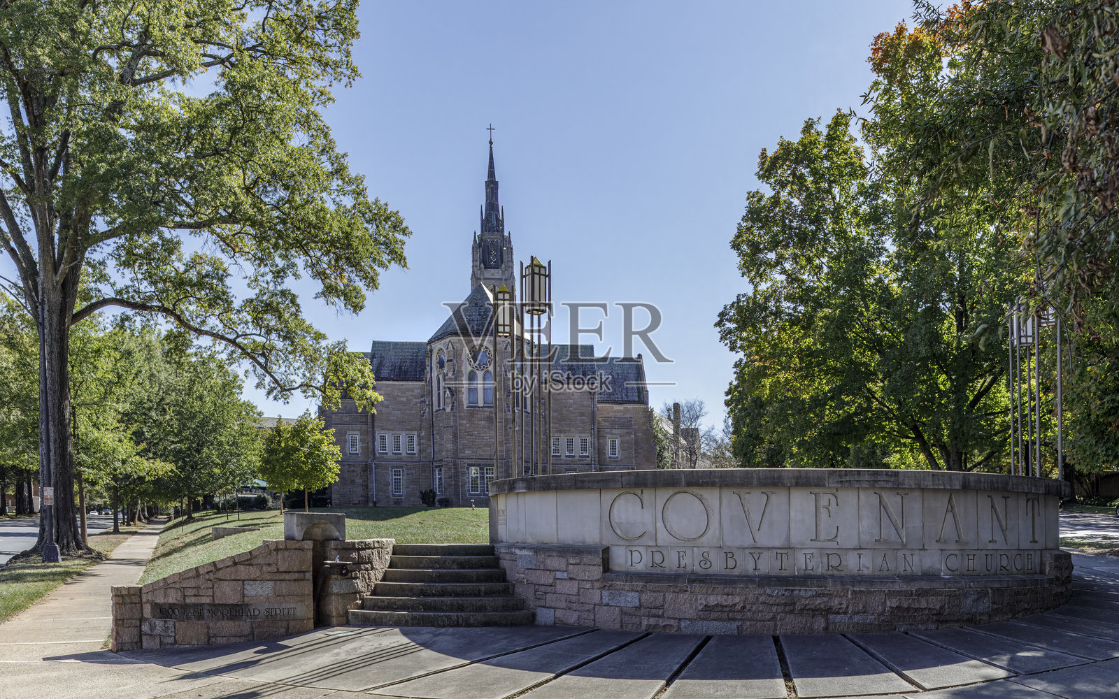 夏洛特的约定长老教会照片摄影图片