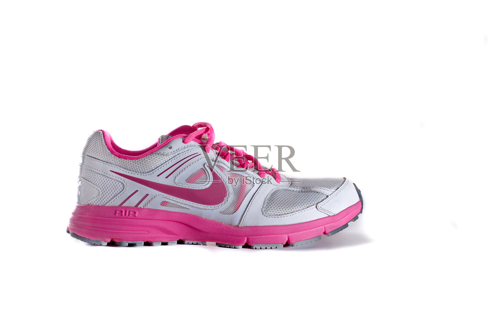 耐克女士粉色跑鞋 - 运动鞋照片摄影图片