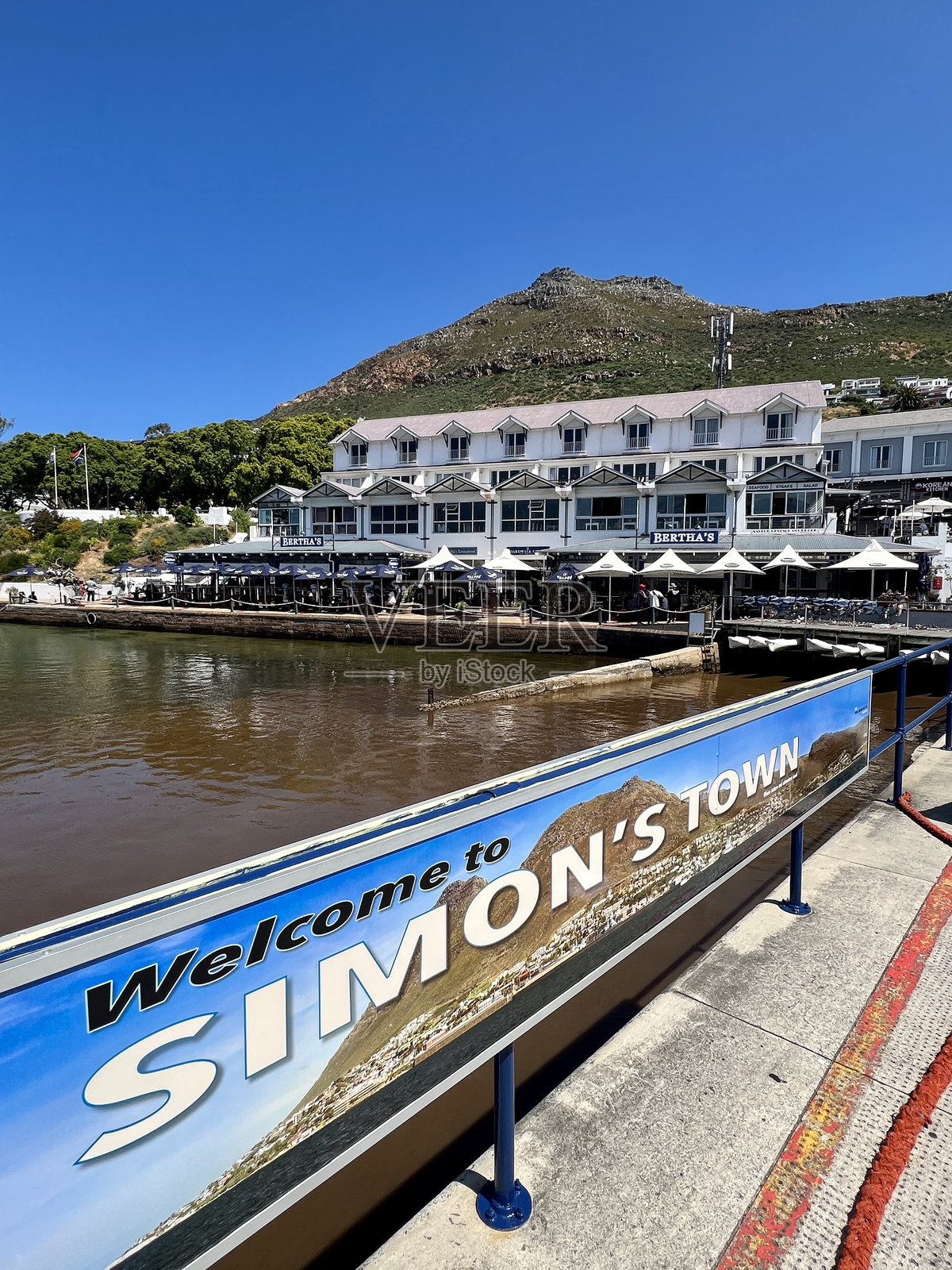 南非西蒙镇停靠的船只照片摄影图片