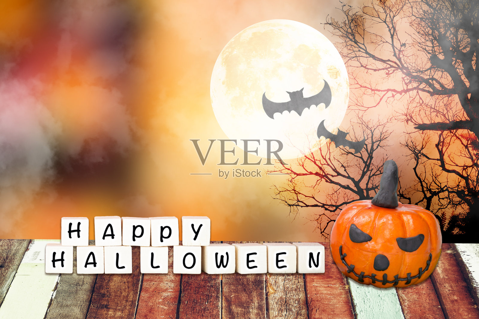 万圣节快乐背景创意照片摄影图片