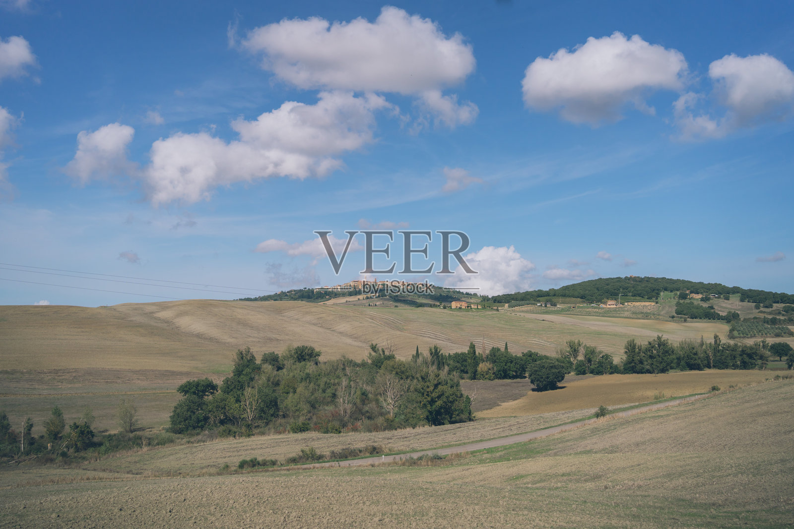 秋天的乡村风景照片摄影图片