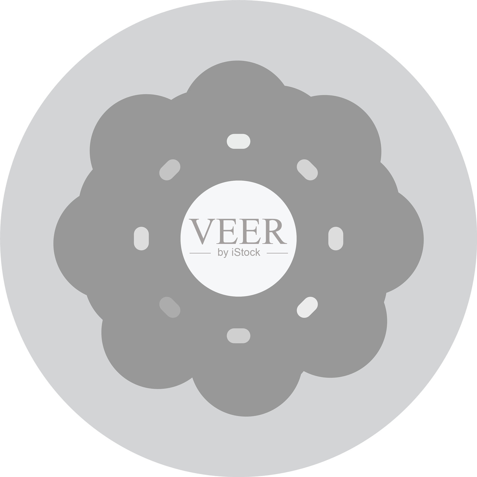 甜甜圈图标插画图片素材