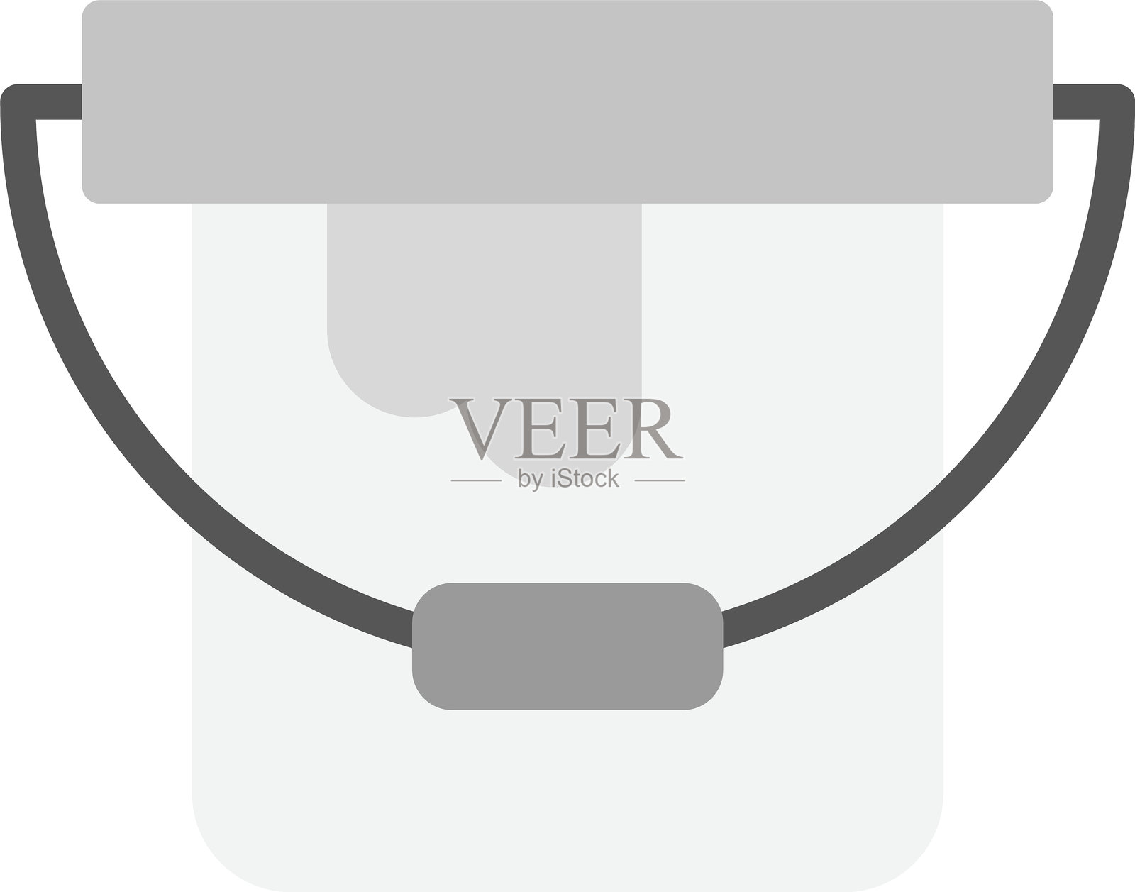 油漆桶图标插画图片素材