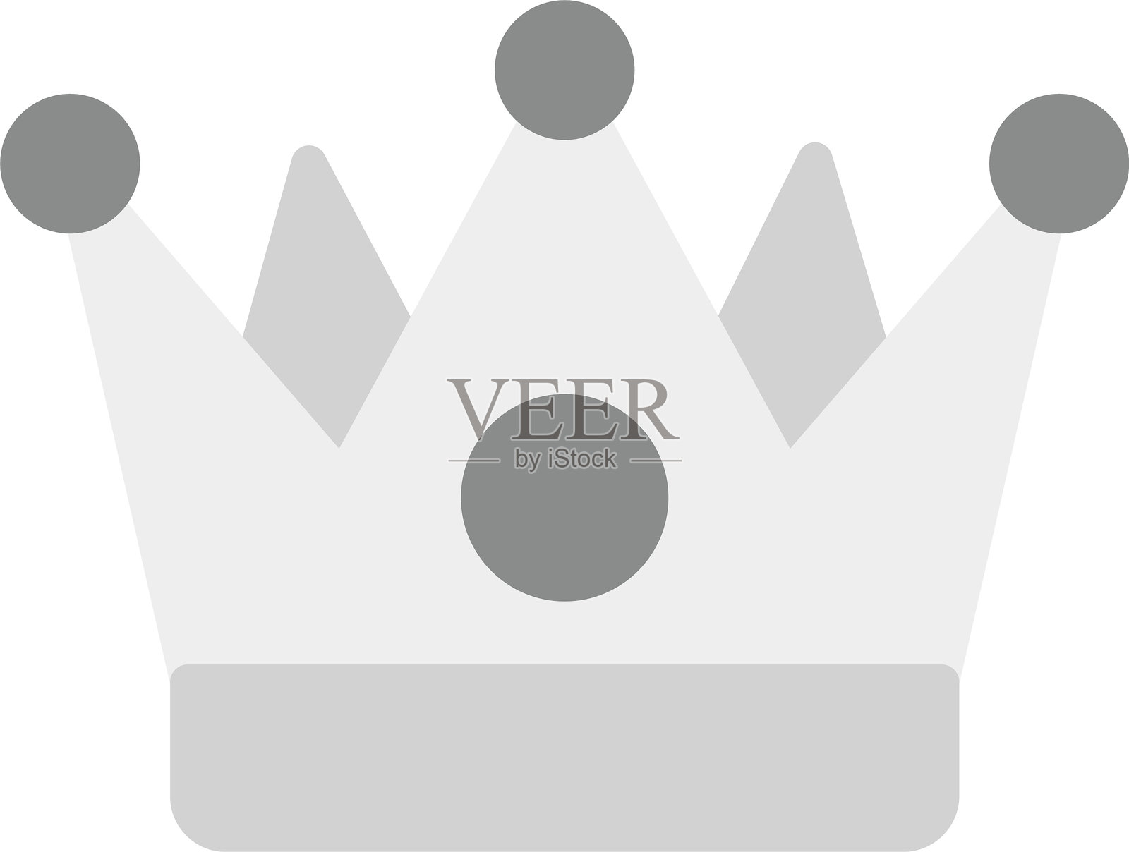 王冠图标插画图片素材