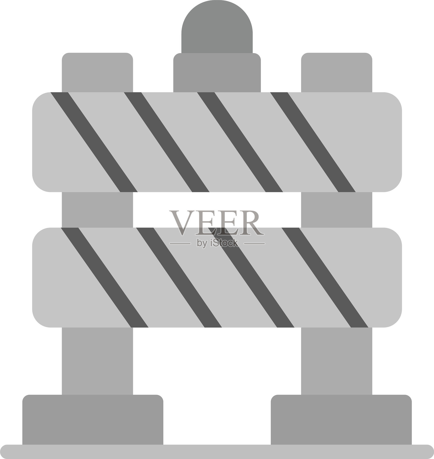 障碍物图标插画图片素材