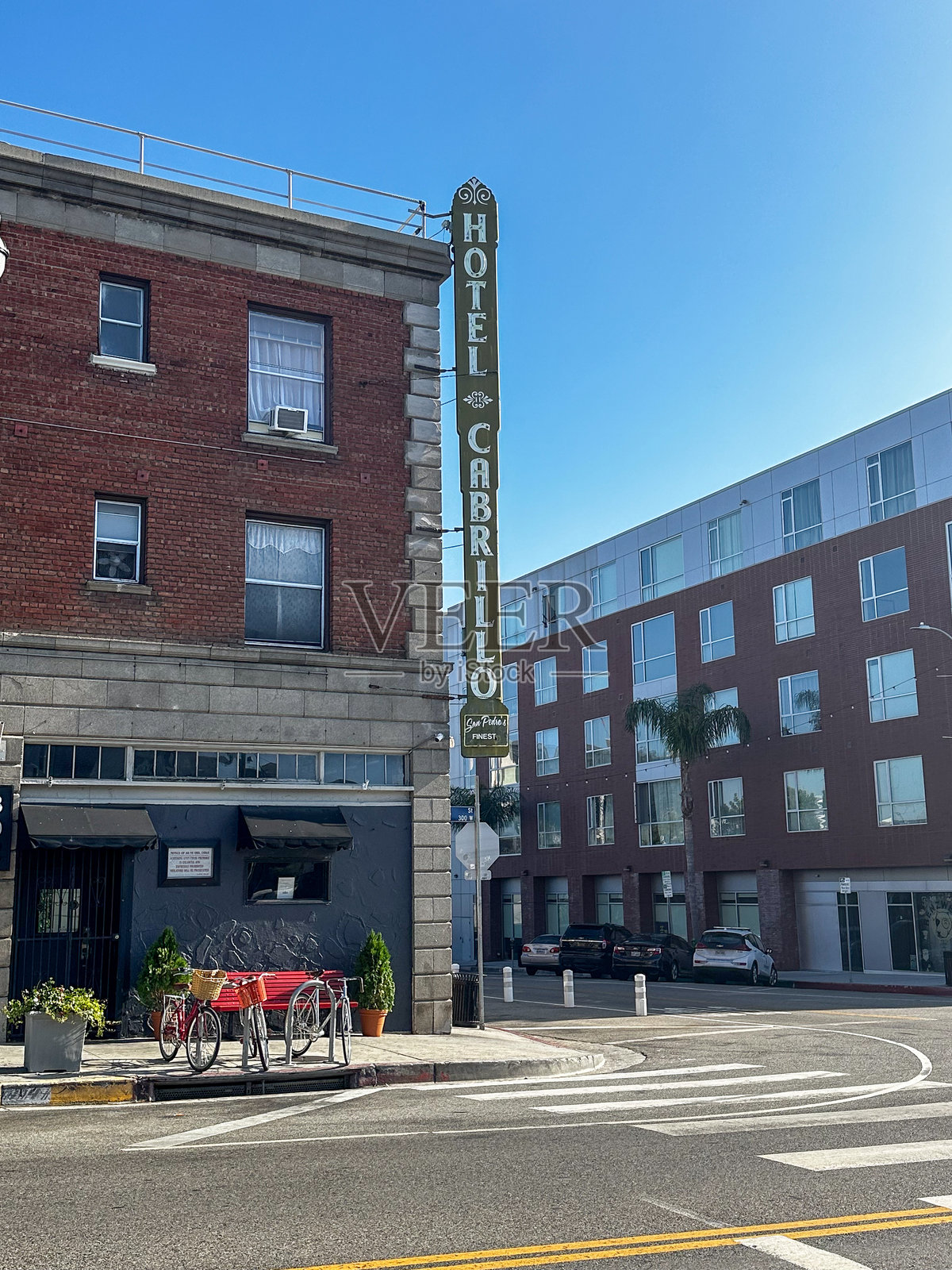 圣佩德罗的历史悠久的卡布里奥酒店照片摄影图片