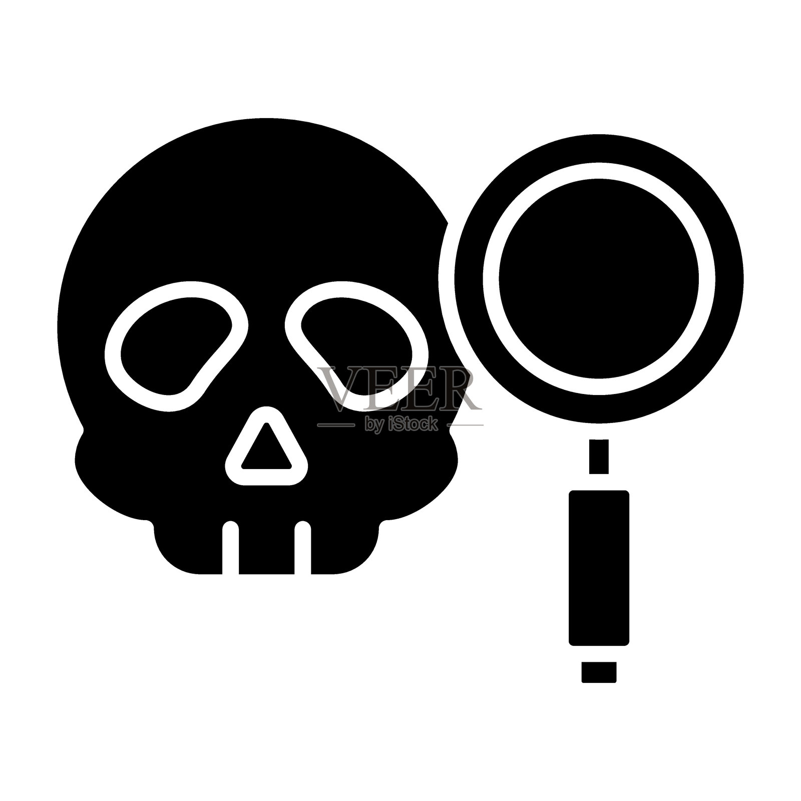 人类学图标风格插画图片素材