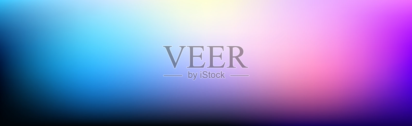 宽广的发光彩色渐变矢量背景插画图片素材