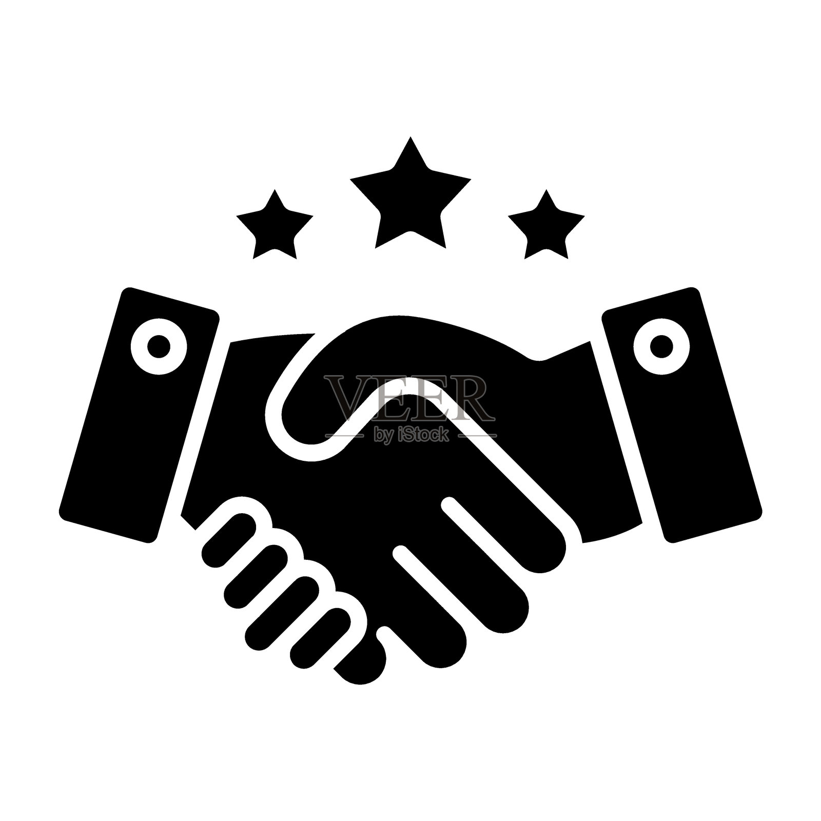 两党象征风格插画图片素材