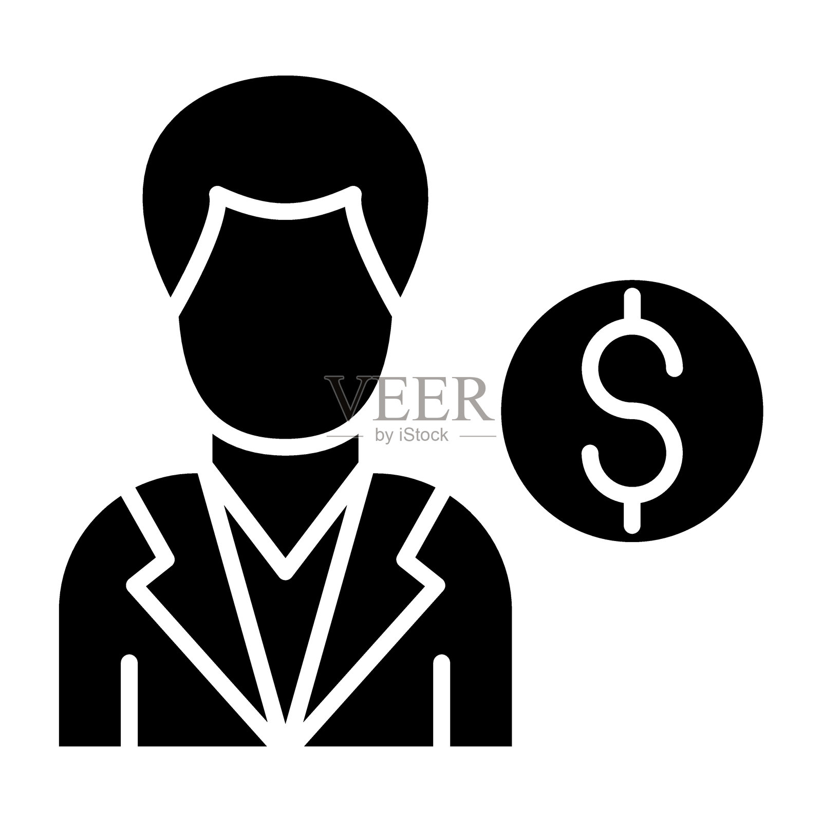 买家图标风格插画图片素材